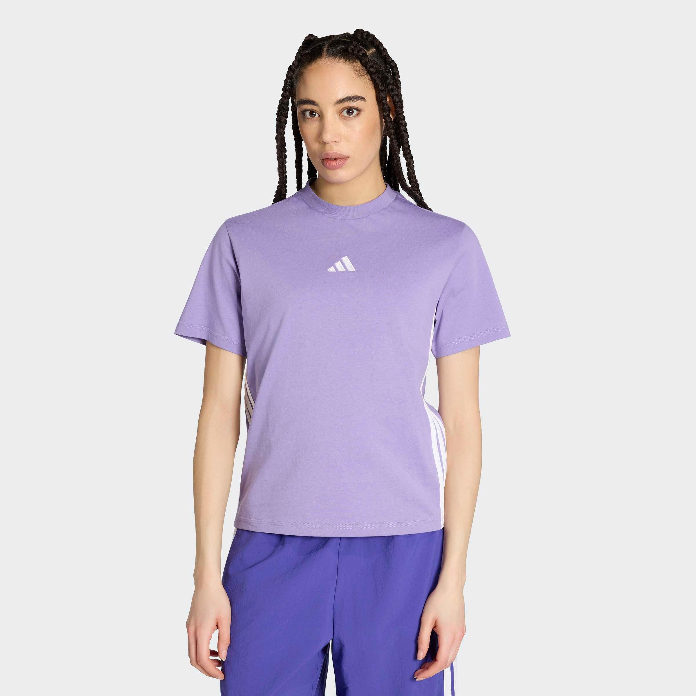 adidas Sportswear T-Shirt W 3S SJ T sportlicher Stil, mit Rundhalsausschnitt, ohne Verschluss