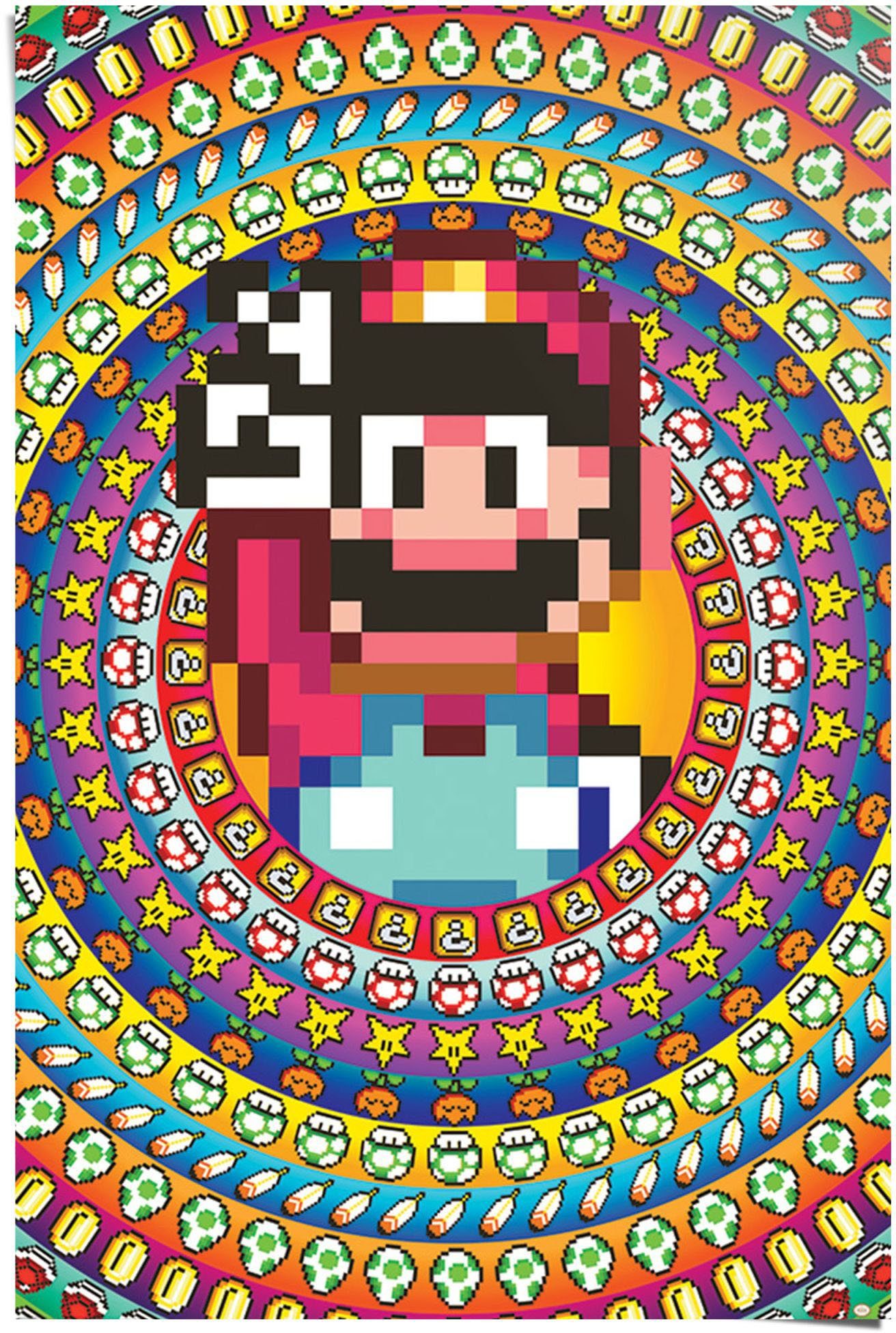 Reinders! Poster »Super Mario«, (1 Stück)-Otto