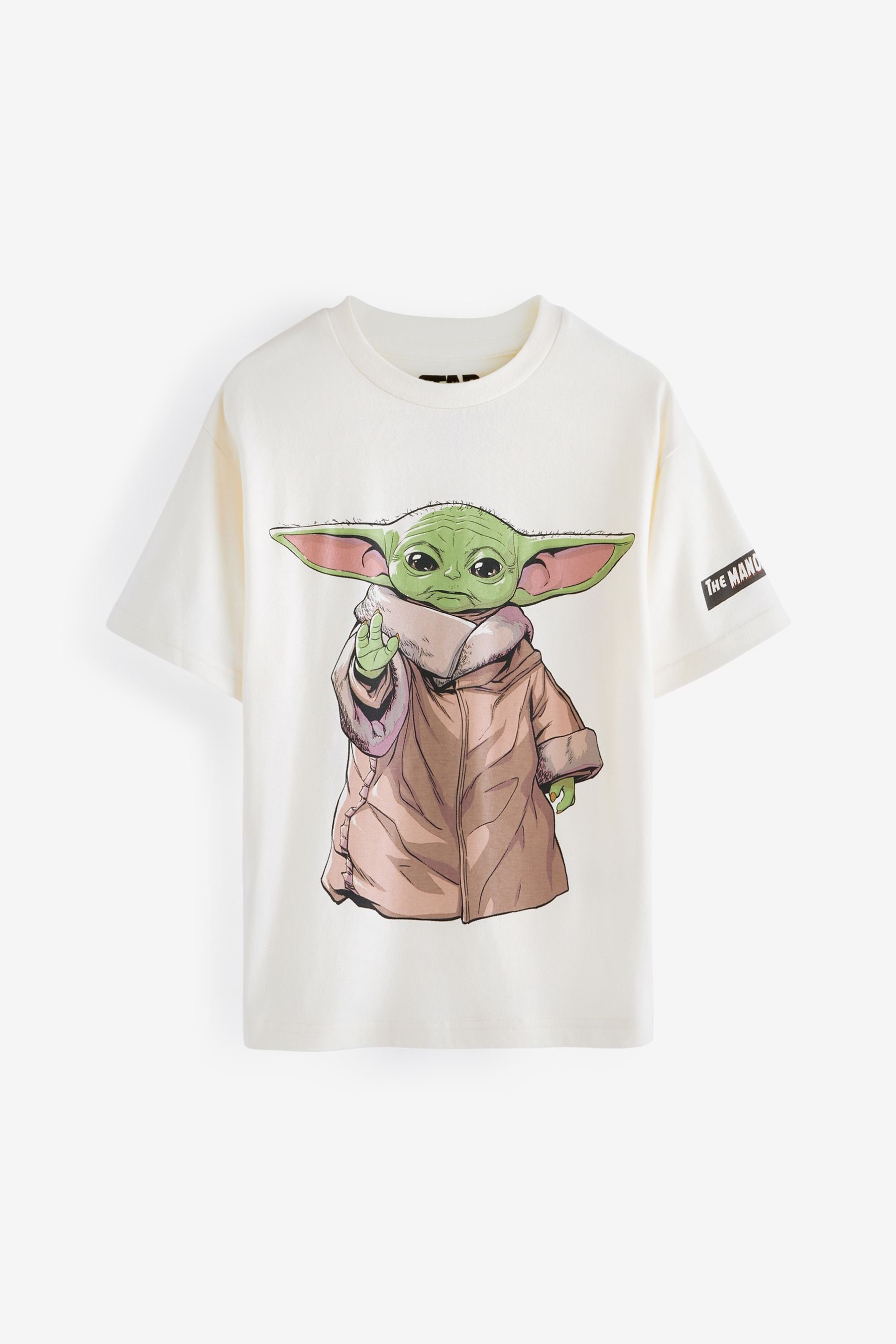 Next T-Shirt Star Wars Kurzärmeliges T-Shirt (1-tlg) Baby Yoda
