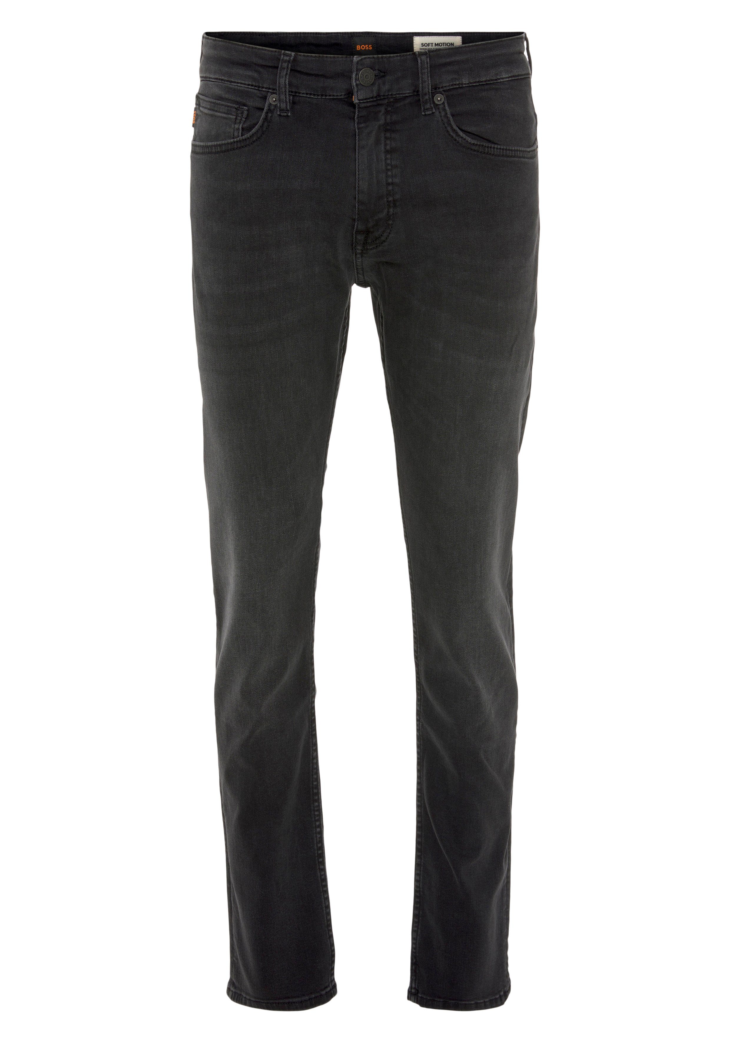 Delaware ORANGE 5-Pocket-Form in BOSS Slim-fit-Jeans BC-P
