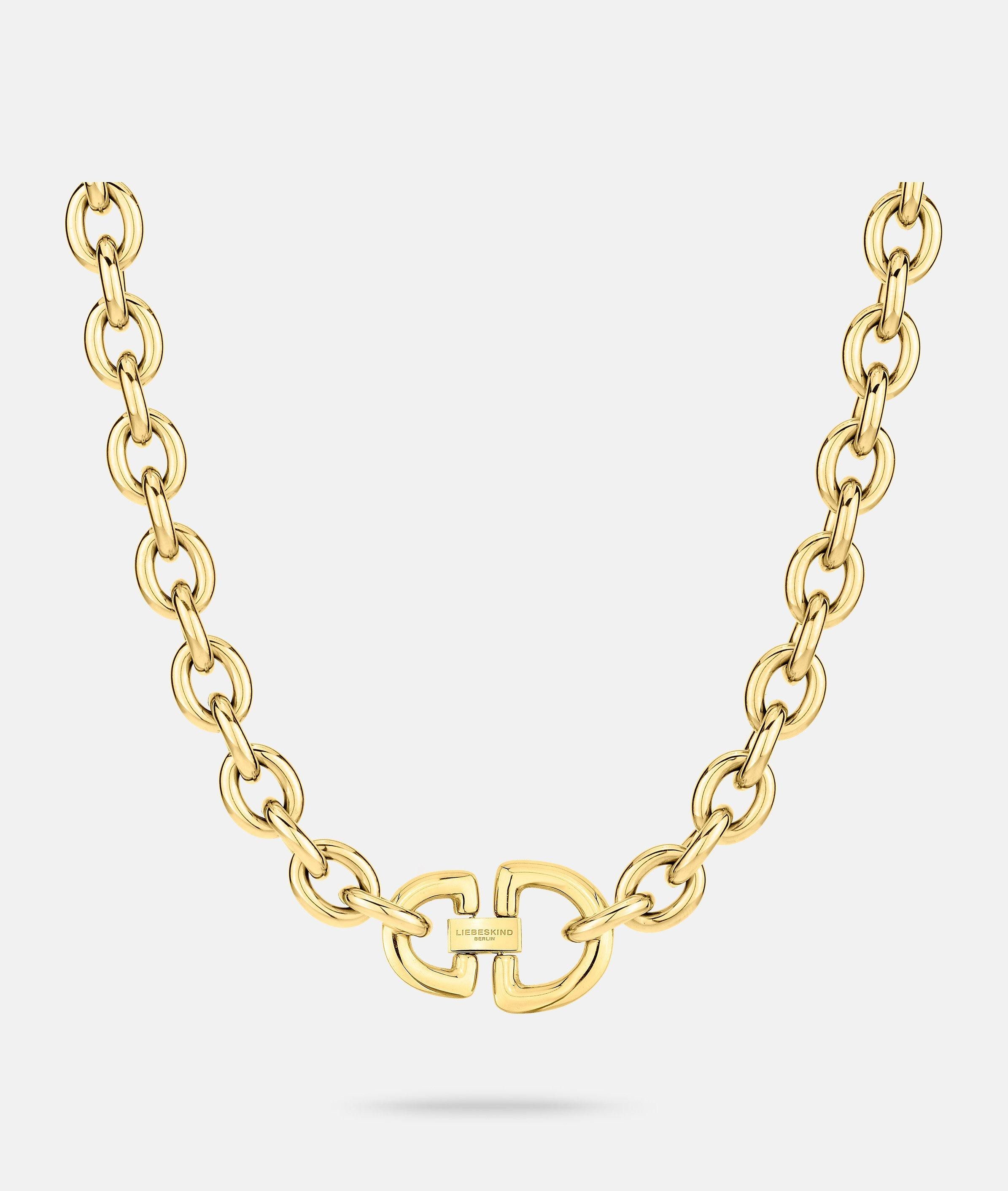 Kette mit Anhänger Schmuck Geschenk Edelstahl Halskette The D-Link Statement