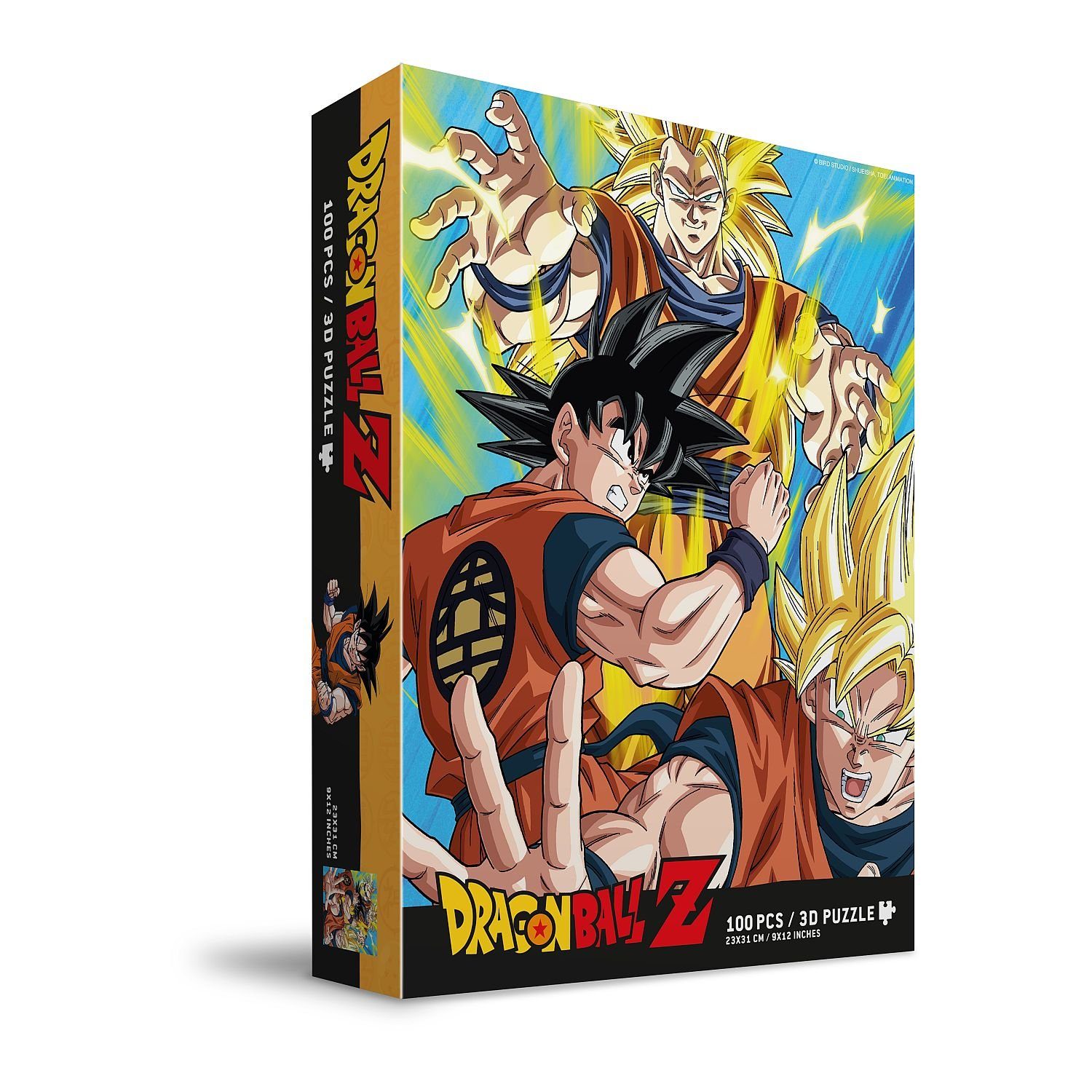 SEMIC Spiel, Dragon Ball Z 3D Puzzle Lentikular Goku Saiyan