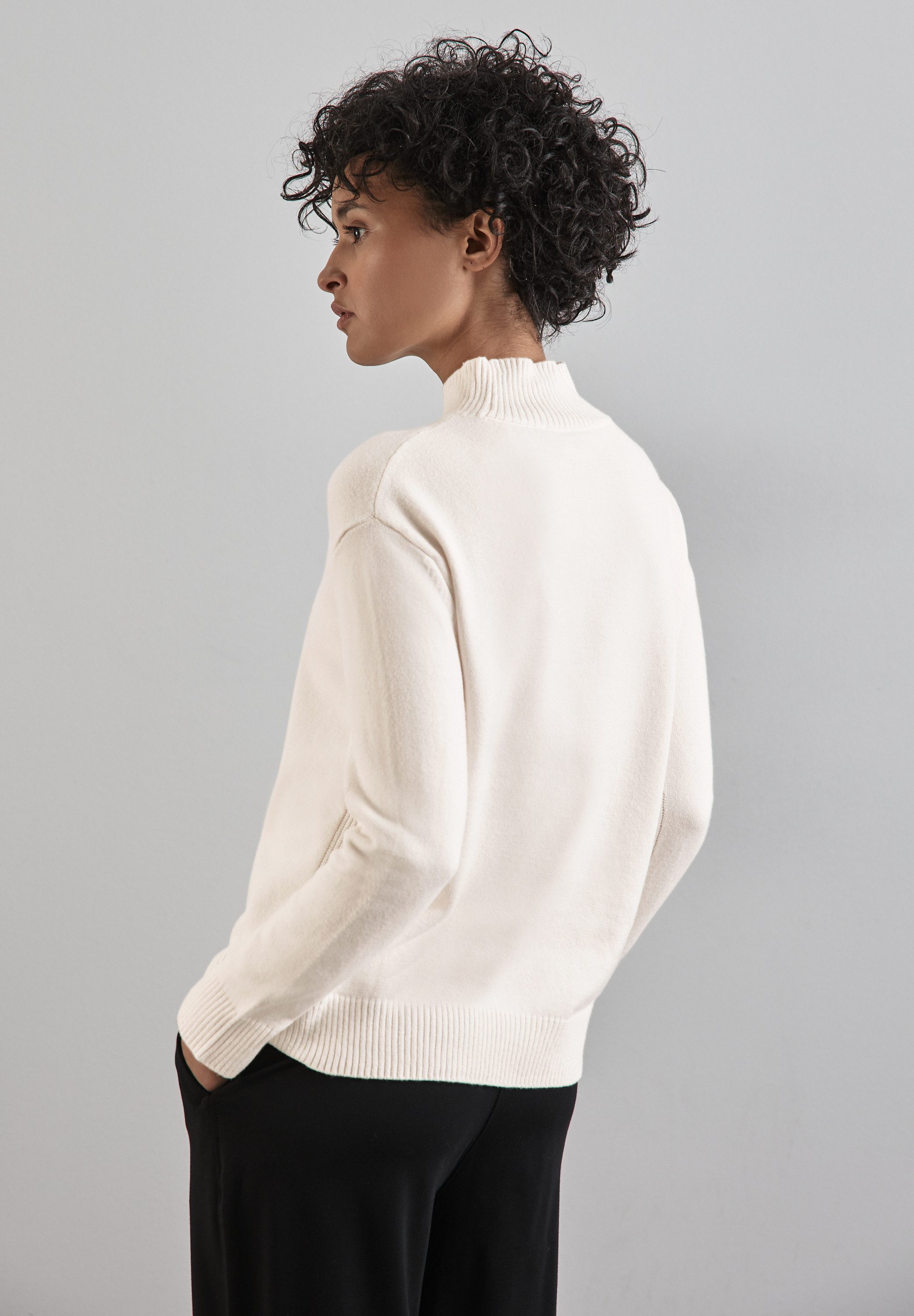 STREET ONE Strickpullover mit Turtleneck günstig online kaufen
