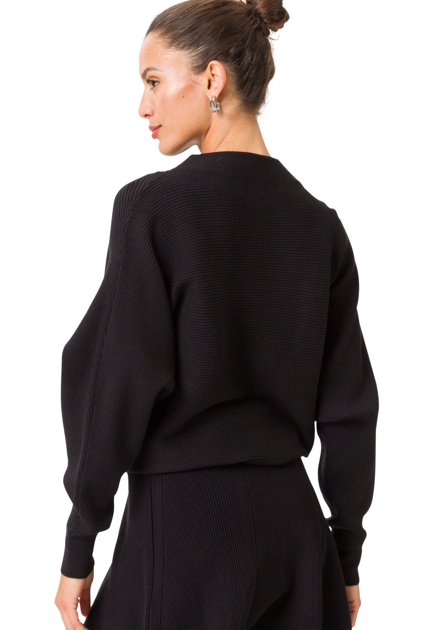 Zero Strickpullover Damen mit Turtleneck (1-tlg) Plain/ohne Details