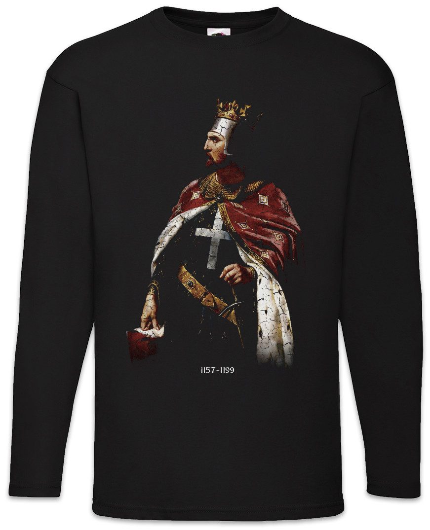 Langarmshirt Richard I. Langarm T-Shirt Richard Löwenherz Lionheart Cœur De Lion