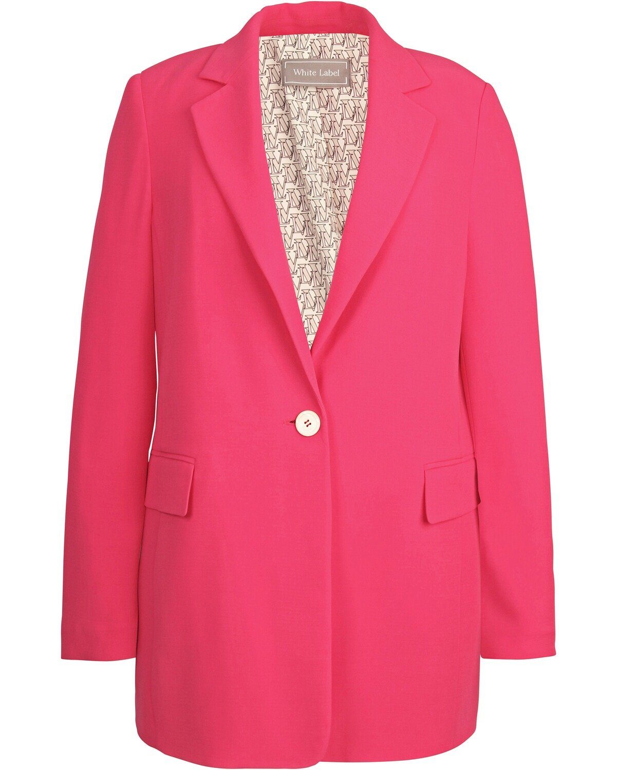 Jackenblazer Ein-Knopf-Blazer