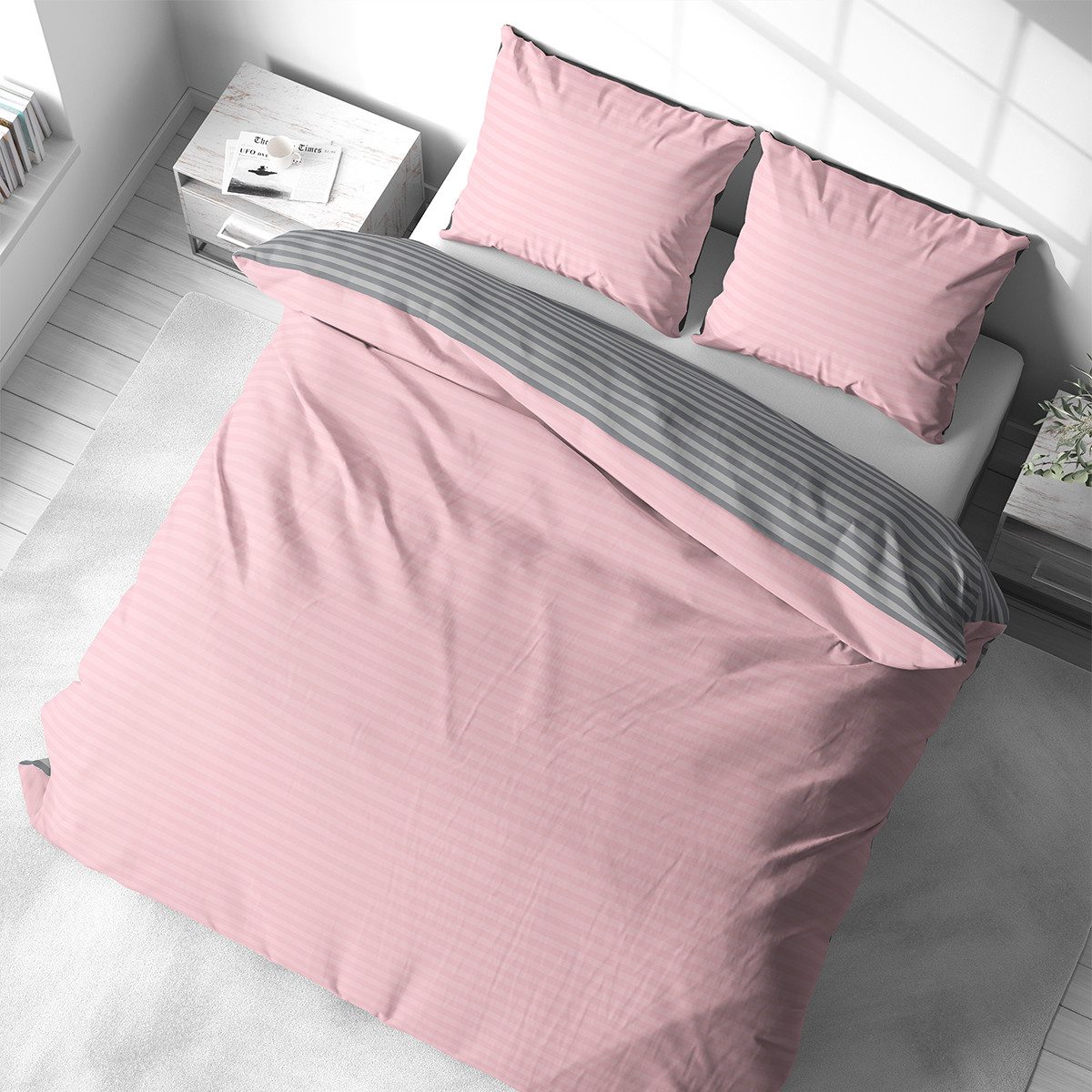 Visaggio Bettwäsche Baumwolle 135x200, 155x200, 155x220, 200x200, 200x220 o günstig online kaufen