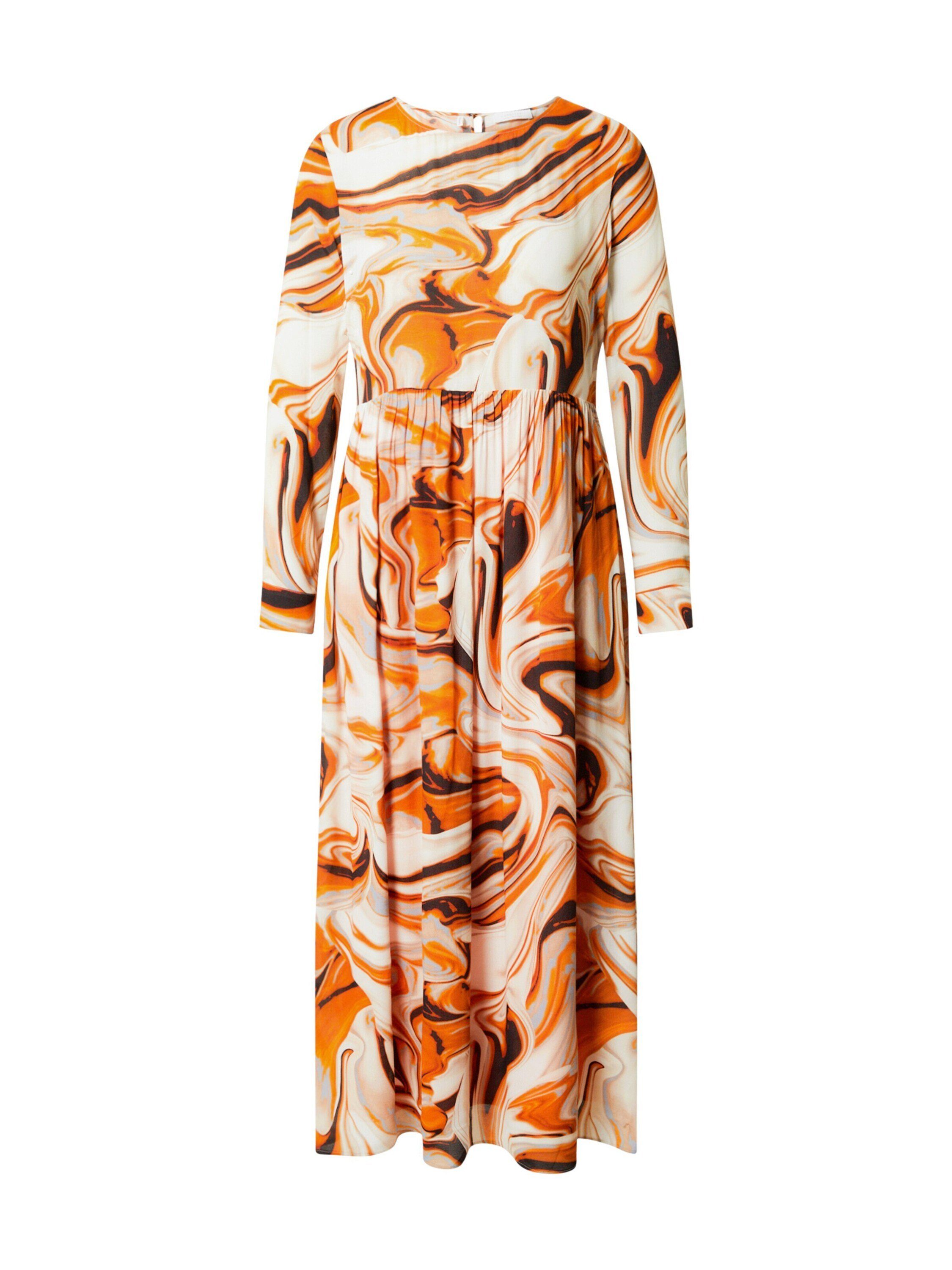 RICHROYAL Jerseykleid (1-tlg) Drapiert/gerafft