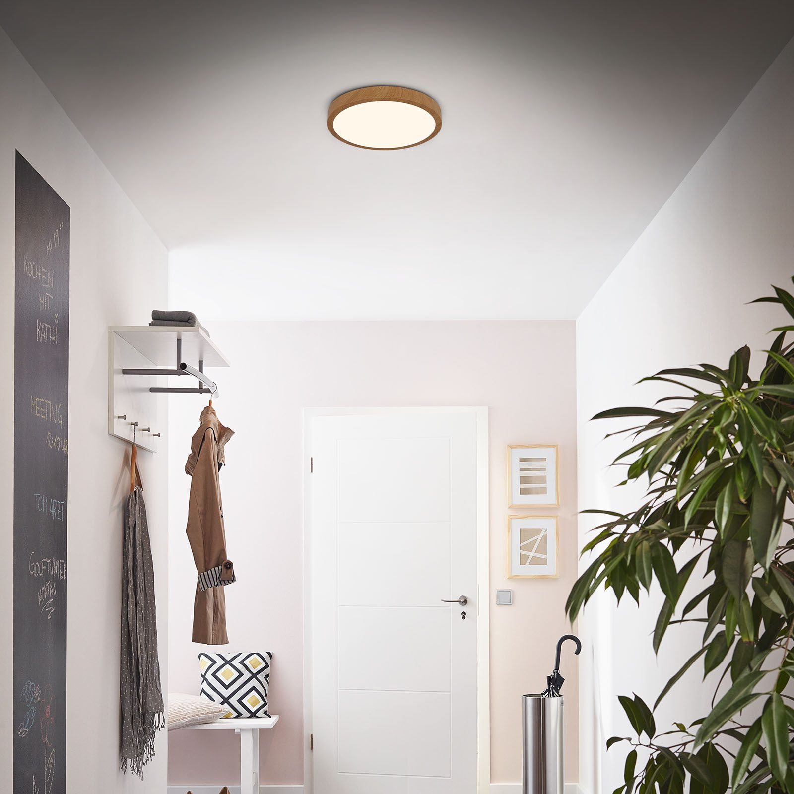 Briloner Leuchten Deckenleuchte LED Deckenlampe Extra-Warmweiß, LED fest in günstig online kaufen