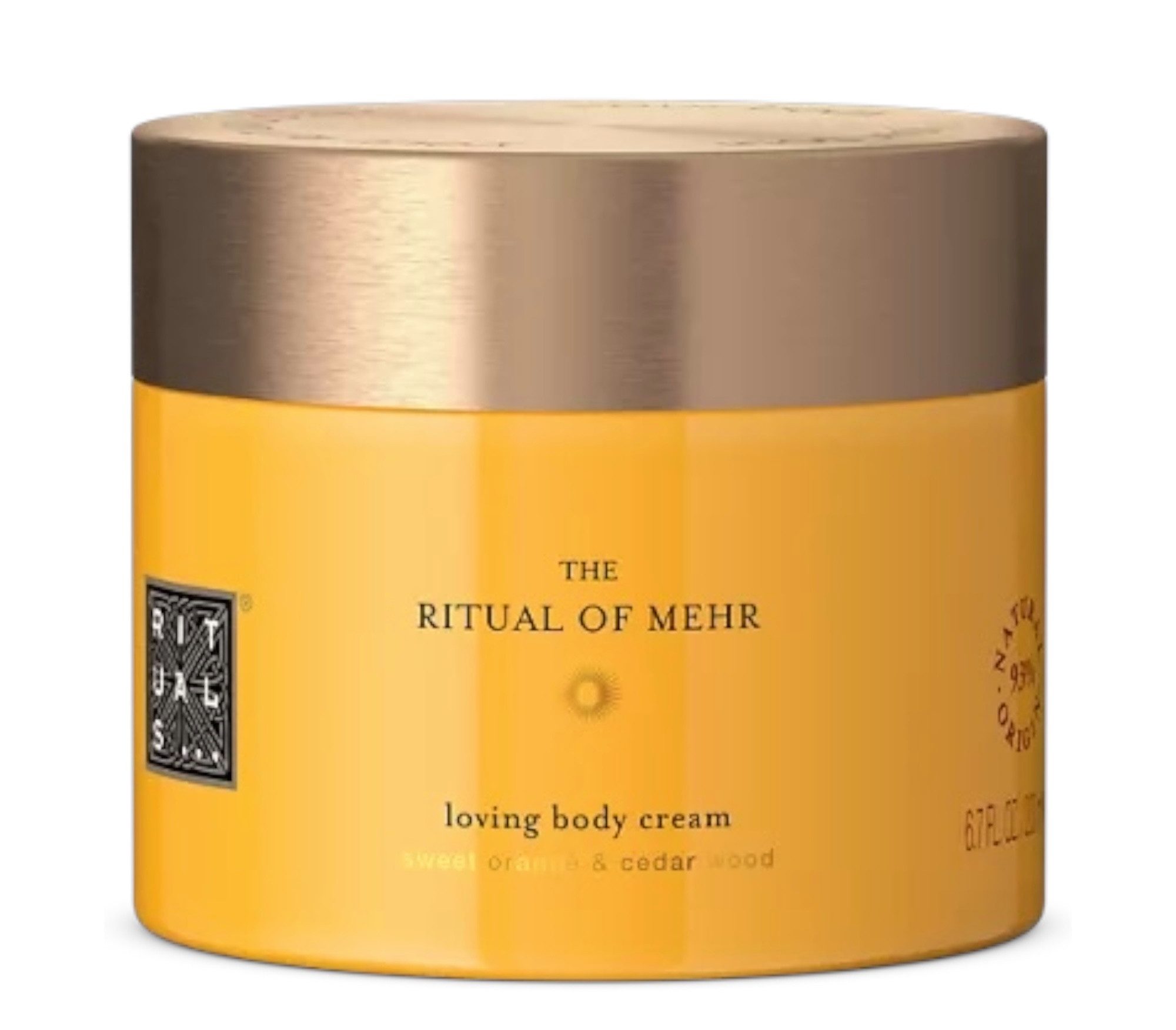 Rituals Körpercreme The Ritual of Mehr Body Cream 200 ml, Mit belebender Süßorange und beruhigendem Zedernholz