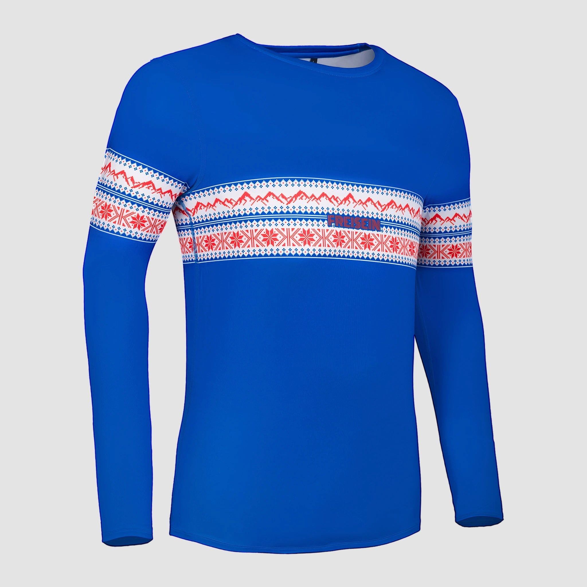 Freisein Project Funktionsshirt NorwegianPeak Stilisierter Skifahrer