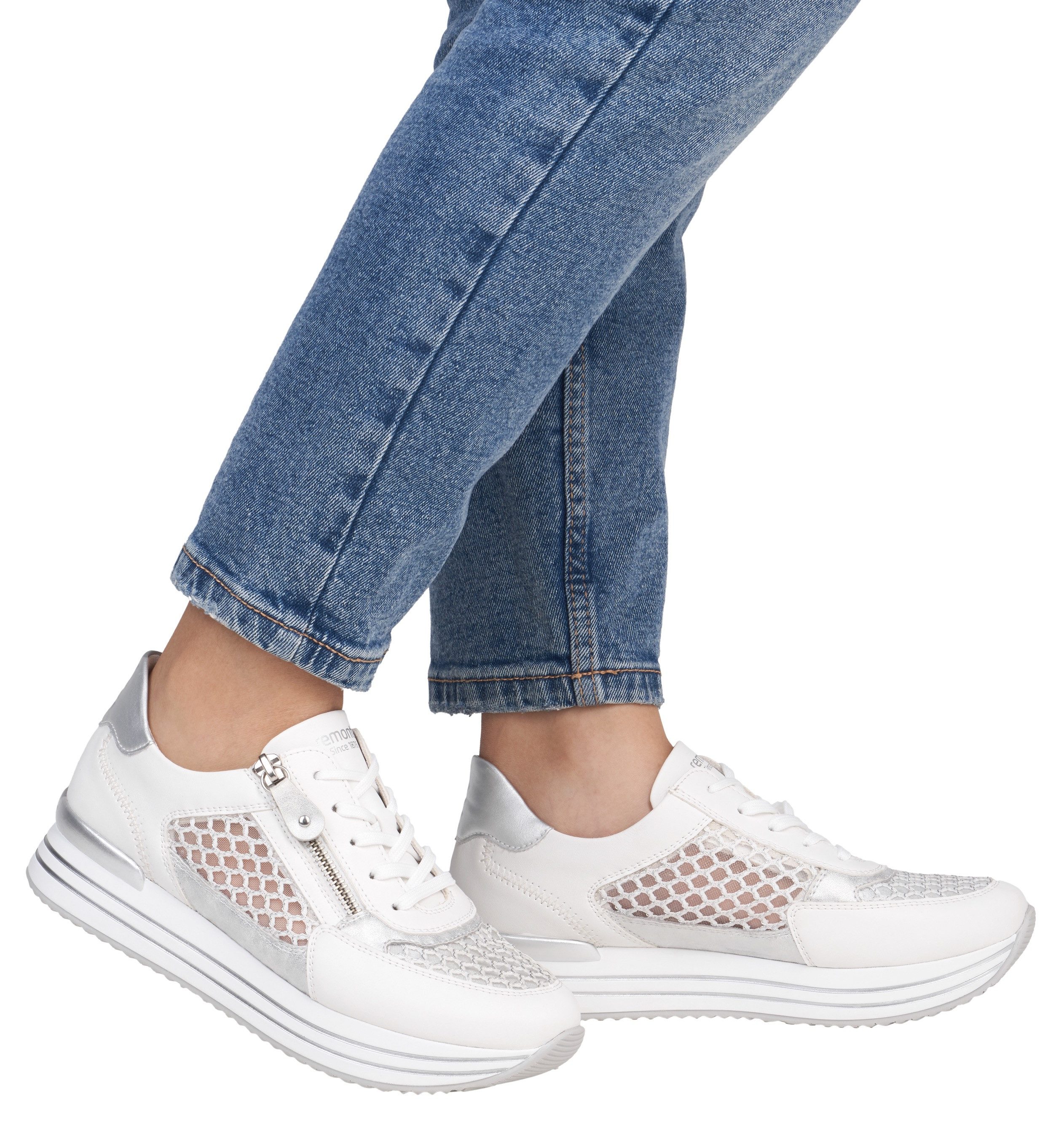 Remonte Plateausneaker, Freiezitschuh, Halbschuh, Schnürschuh, vegan, günstig online kaufen