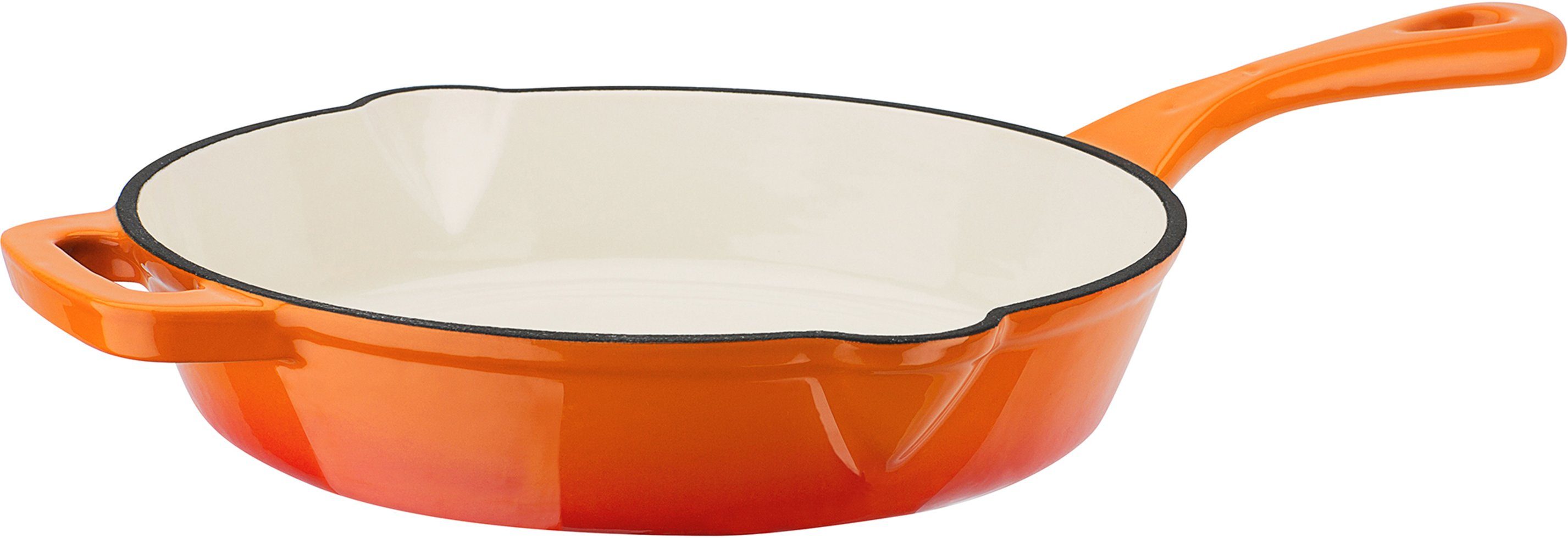 Topf-Set Induktion Shadow, (Set, 4-tlg), GSW Orange Gusseisen