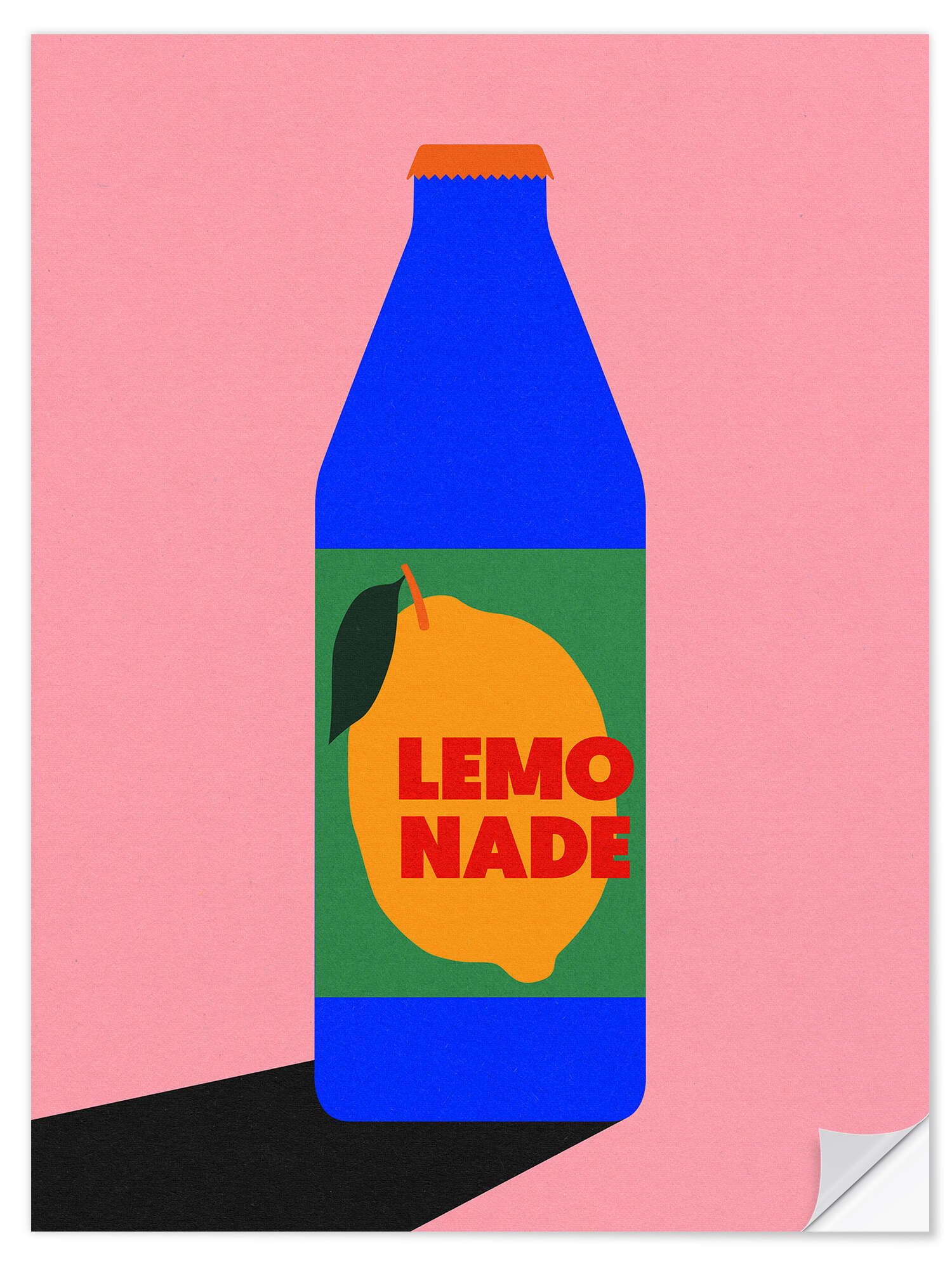 Posterlounge Wandbild Lemo Nade, Rosi Feist, erhältlich als Poster, Leinwandbild, Wandsticker oder Acrylglasbild
