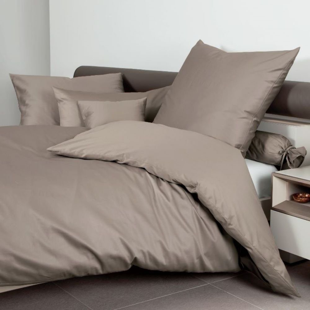 Janine Bettwäsche "Colors 31001" 2 Stk. tlg. feinfädige uni Bettwäsche für günstig online kaufen