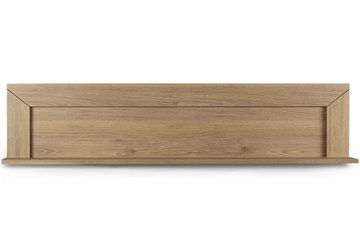 Konsimo Wandregal CALDO Wandboard, 150cm, Holztextur, zeitloses Design