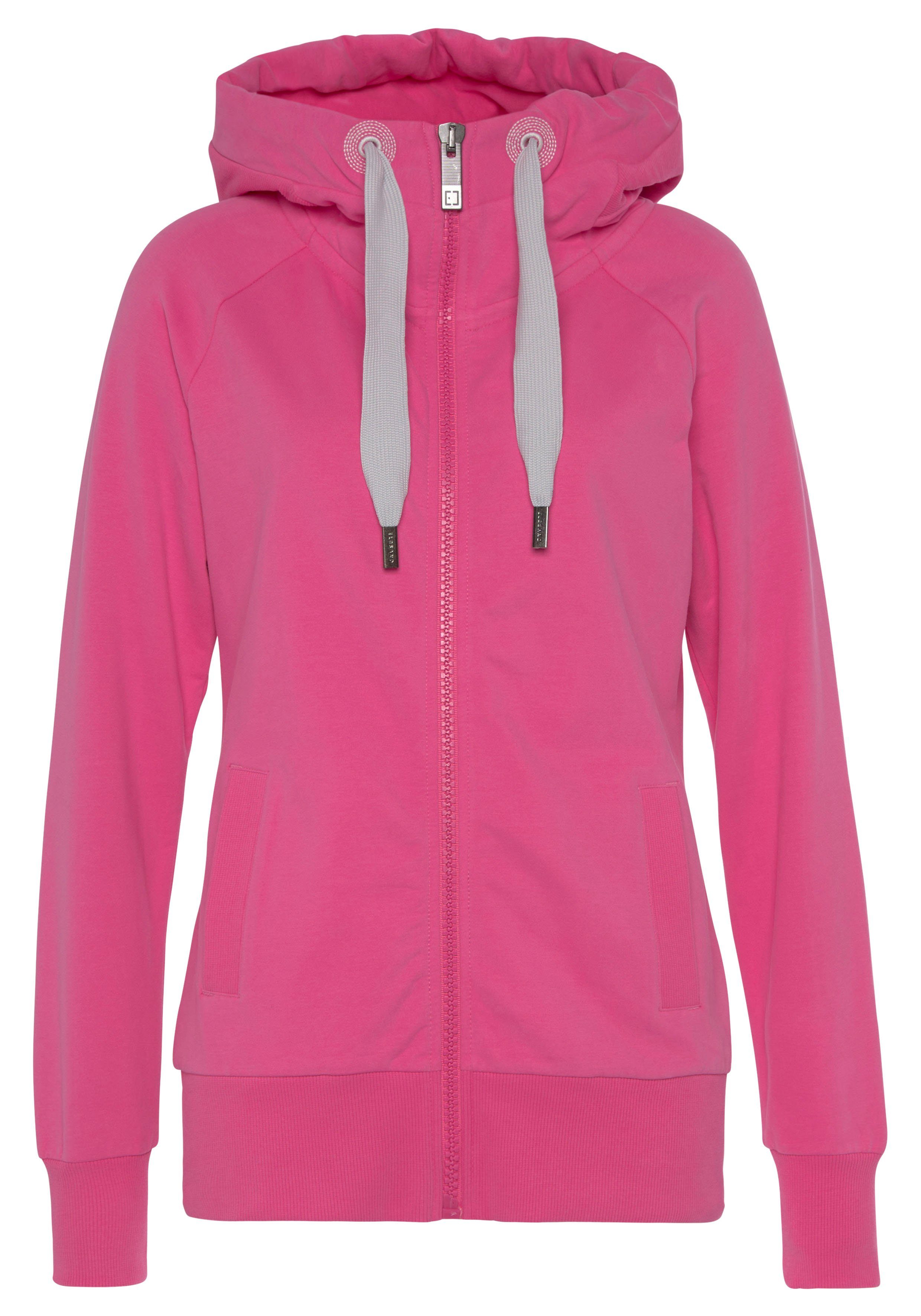 Elbsand Kapuzensweatjacke Kria mit Logodruck hinten, günstig online kaufen
