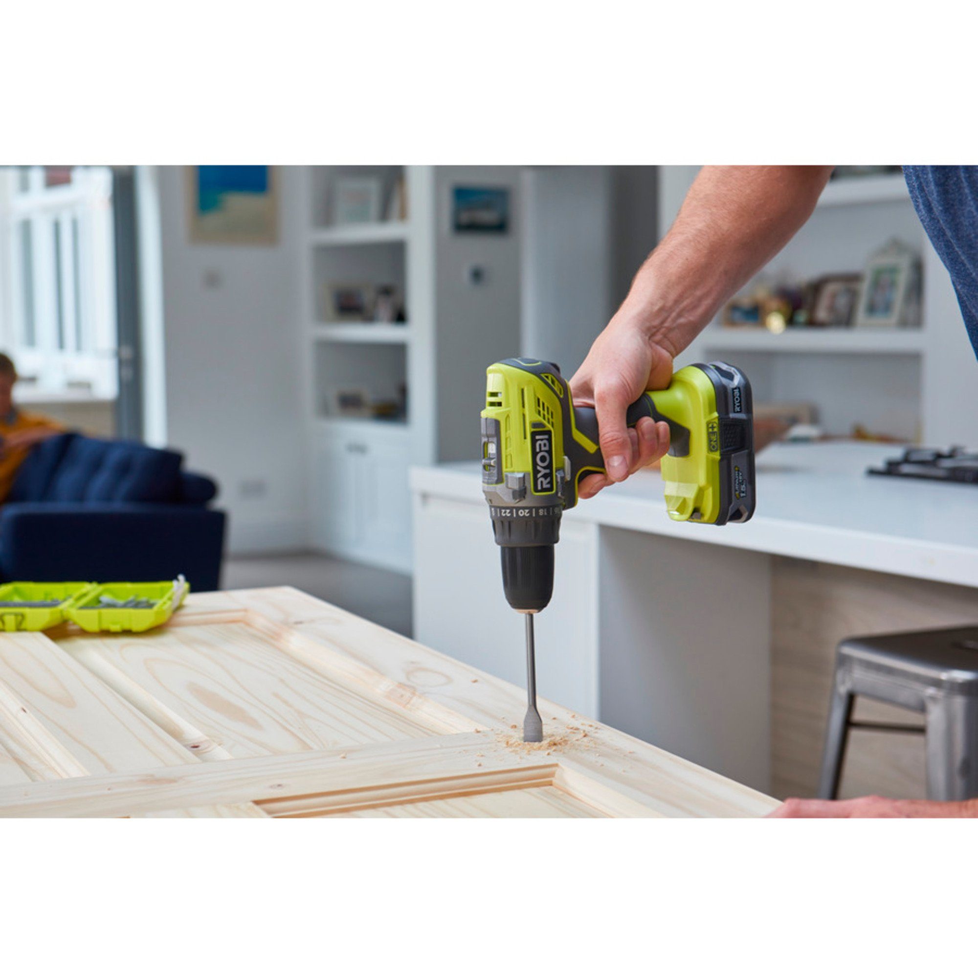 Ryobi Schraubendreher Ryobi ONE+ Akku-Bohrschrauber R18DD3-215S, günstig online kaufen