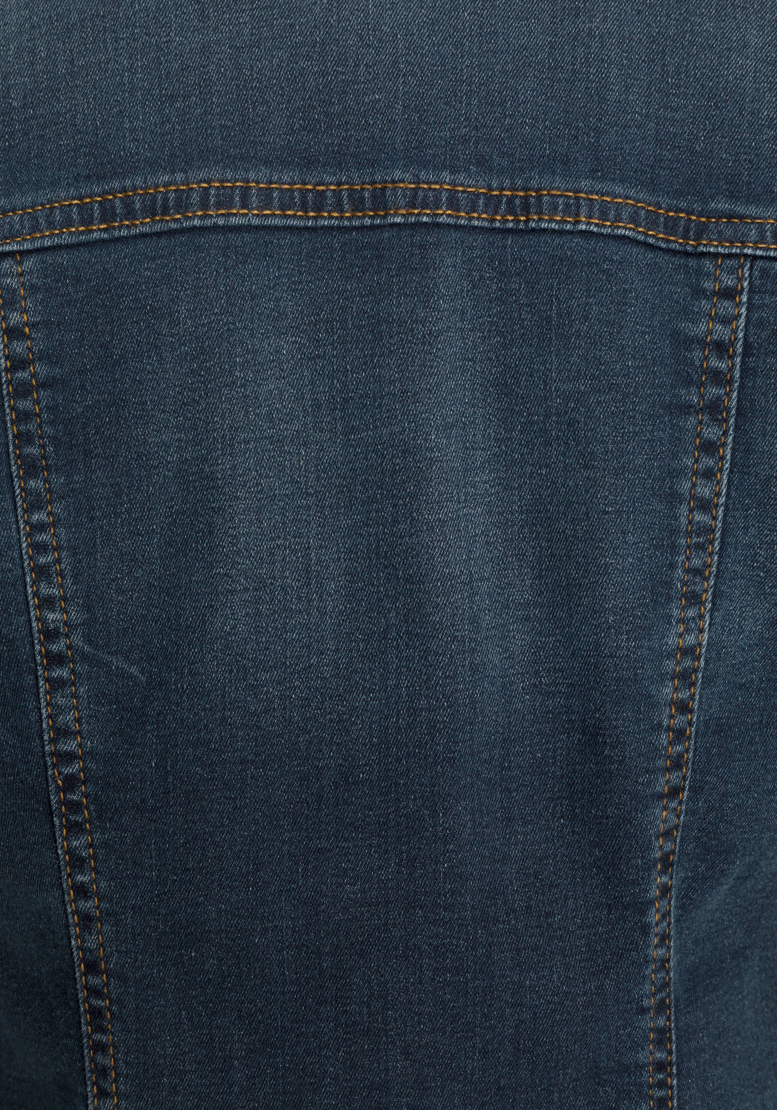 Arizona elastischem aus Jeansjacke im Denim klassischem Stil
