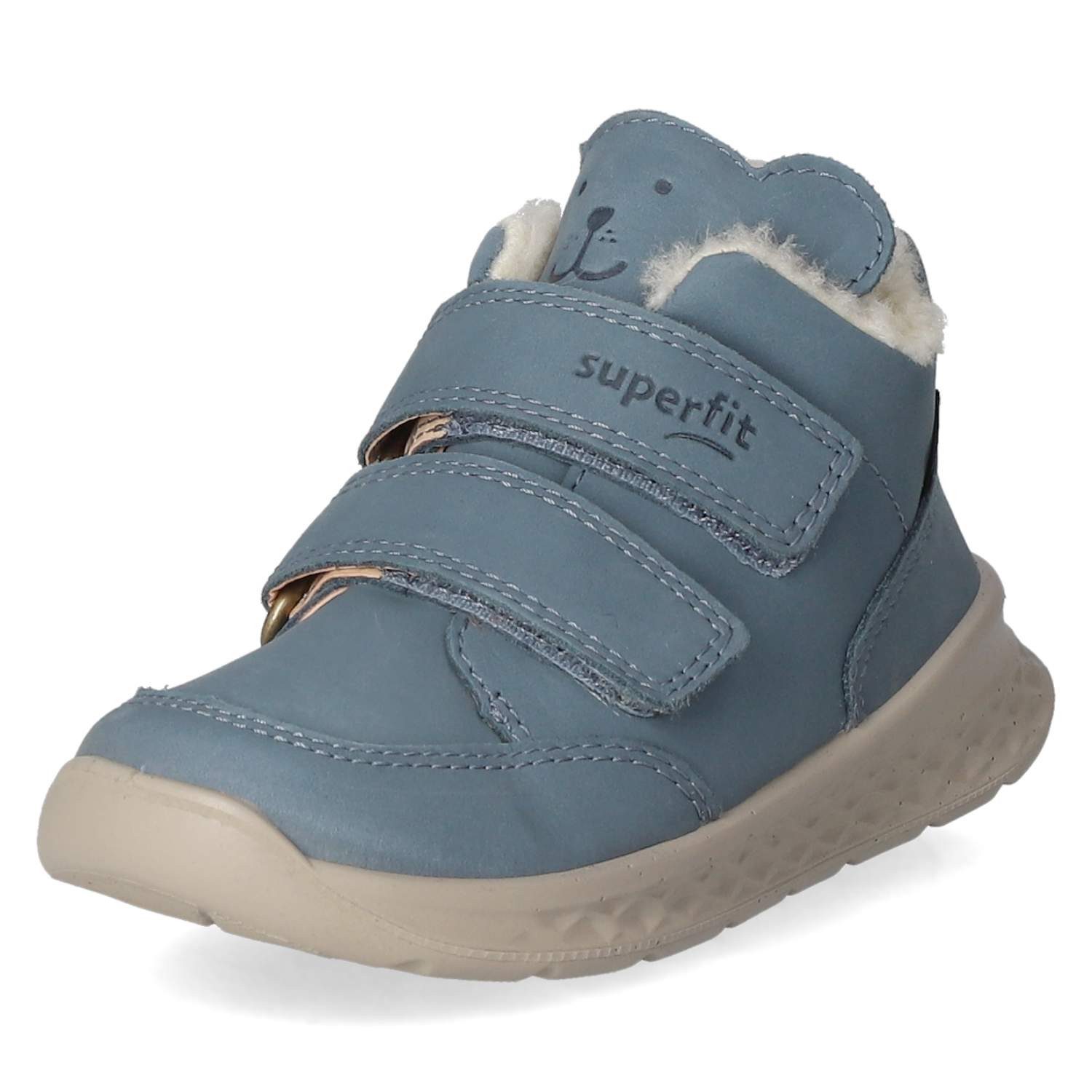 Superfit Superfit 1-000372-8020 Unisex Rauleder blue Winterboots