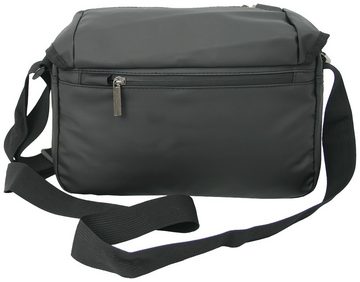 BAG STREET INTERNATIONAL Umhängetasche - wasserdichte Schultertasche - Unisex - Outdoor - Schwarz