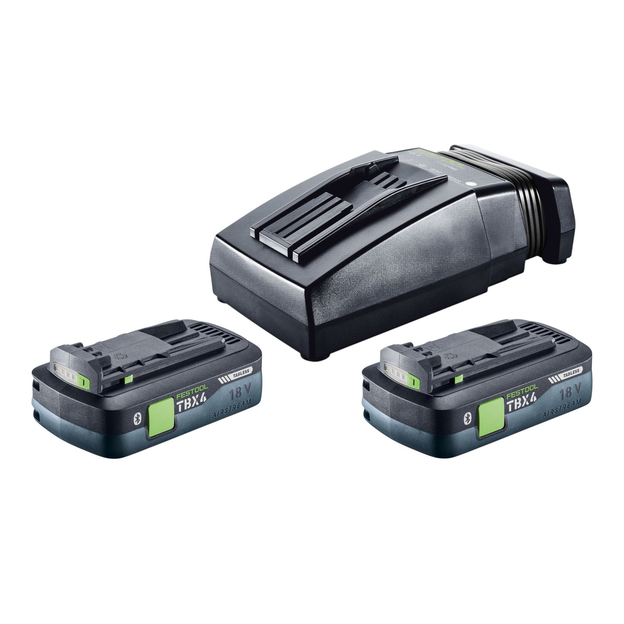 FESTOOL Energie Set 18V 2xTBX4/TCL6 (578731) mit 2x BP 18 TBX 4 C-ASI Akku Akkupacks