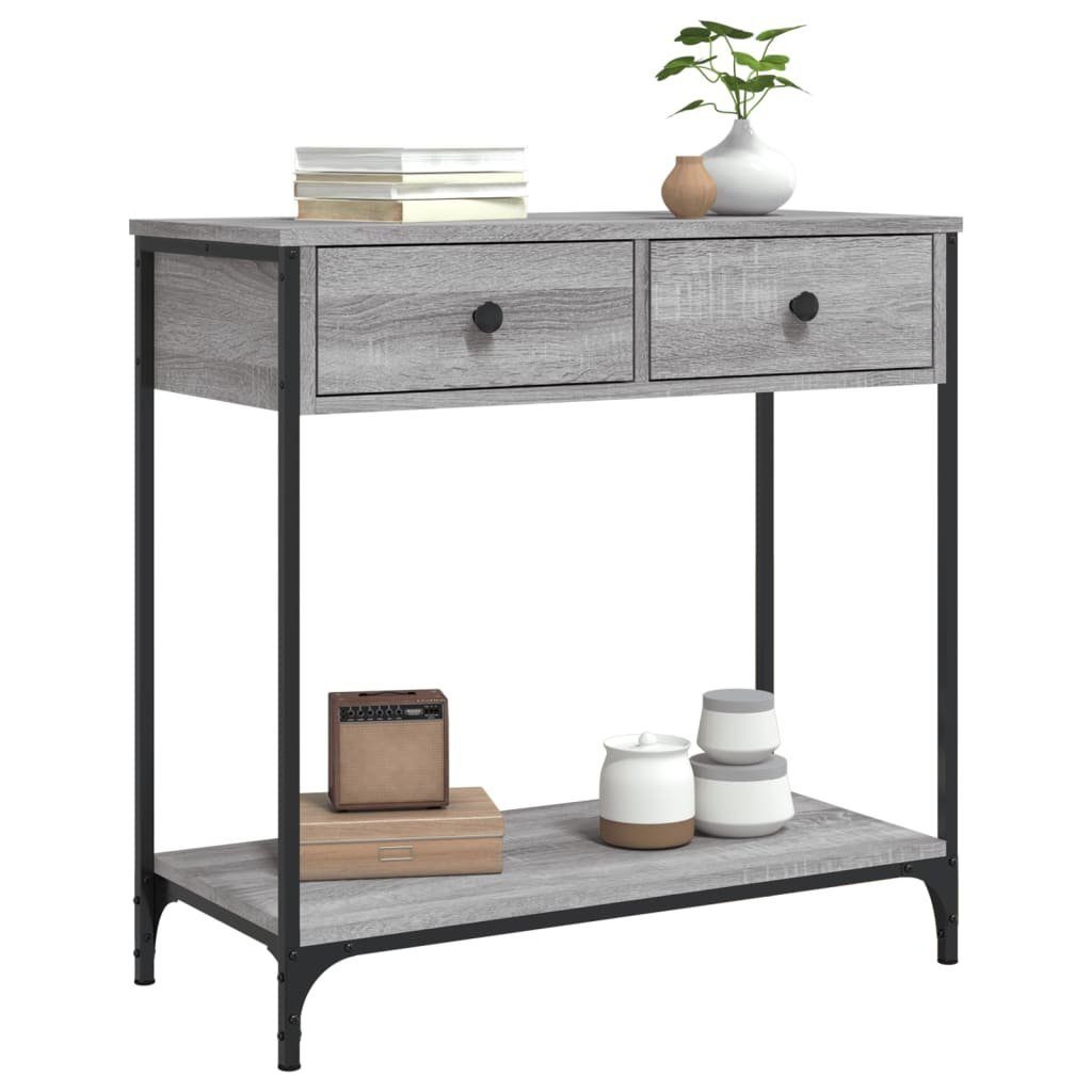 vidaXL Beistelltisch Konsolentisch Grau Sonoma 75x34,5x75 günstig online kaufen
