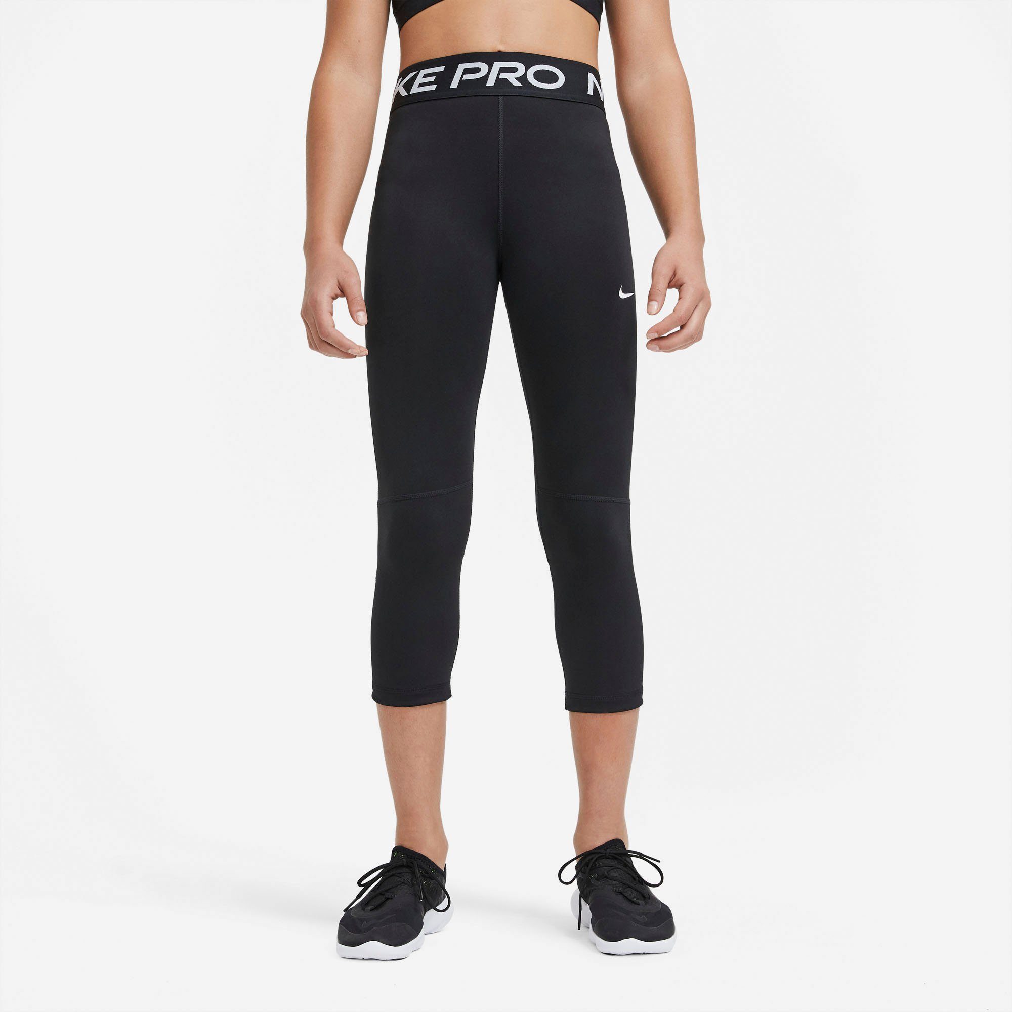 Nike Trainingstights Pro Big Kids' (Girls) Capri Leggings - für Kinder