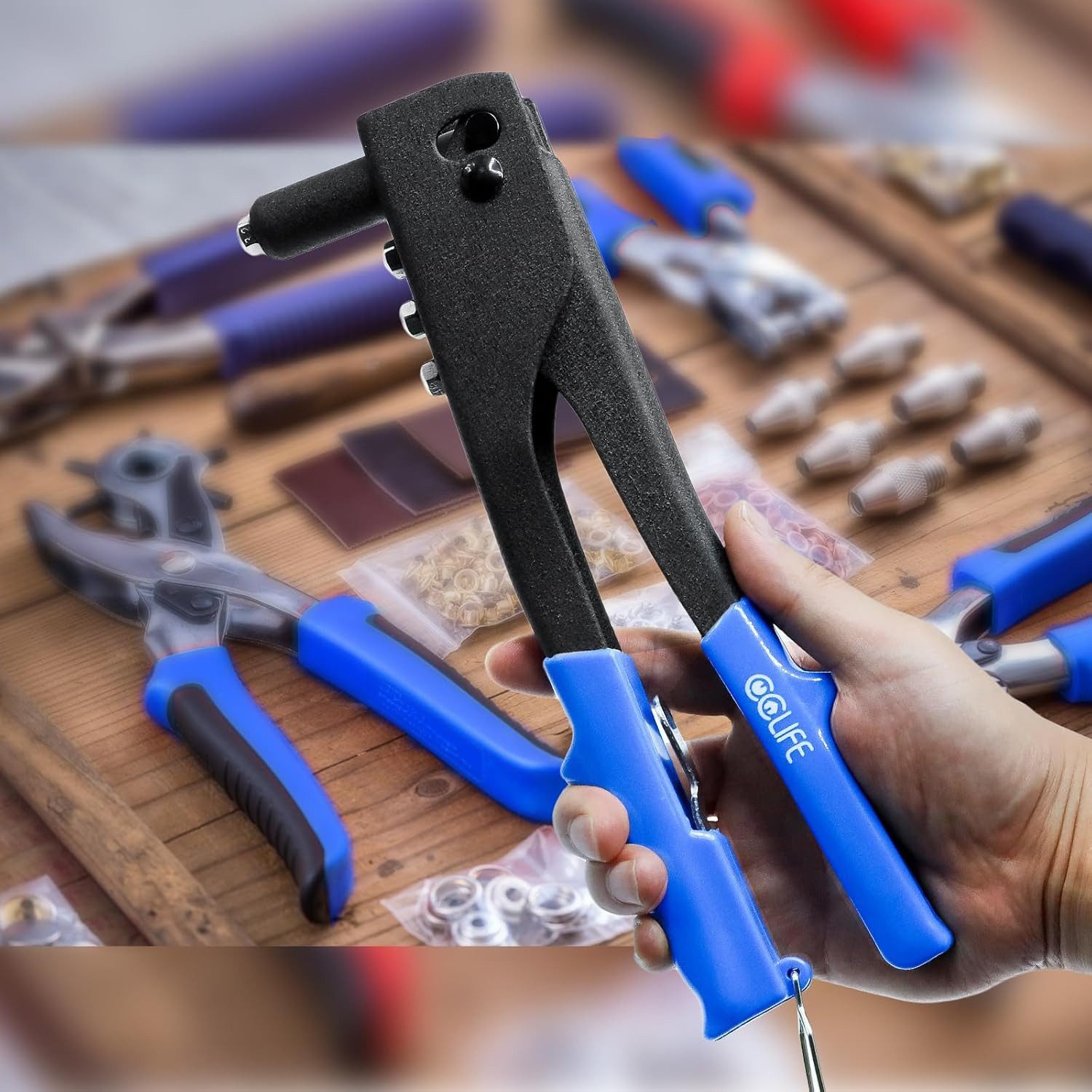 CCLIFE Blindnietzange Nietenzange Set Blindniet- & Popnietenzange Blindniet günstig online kaufen