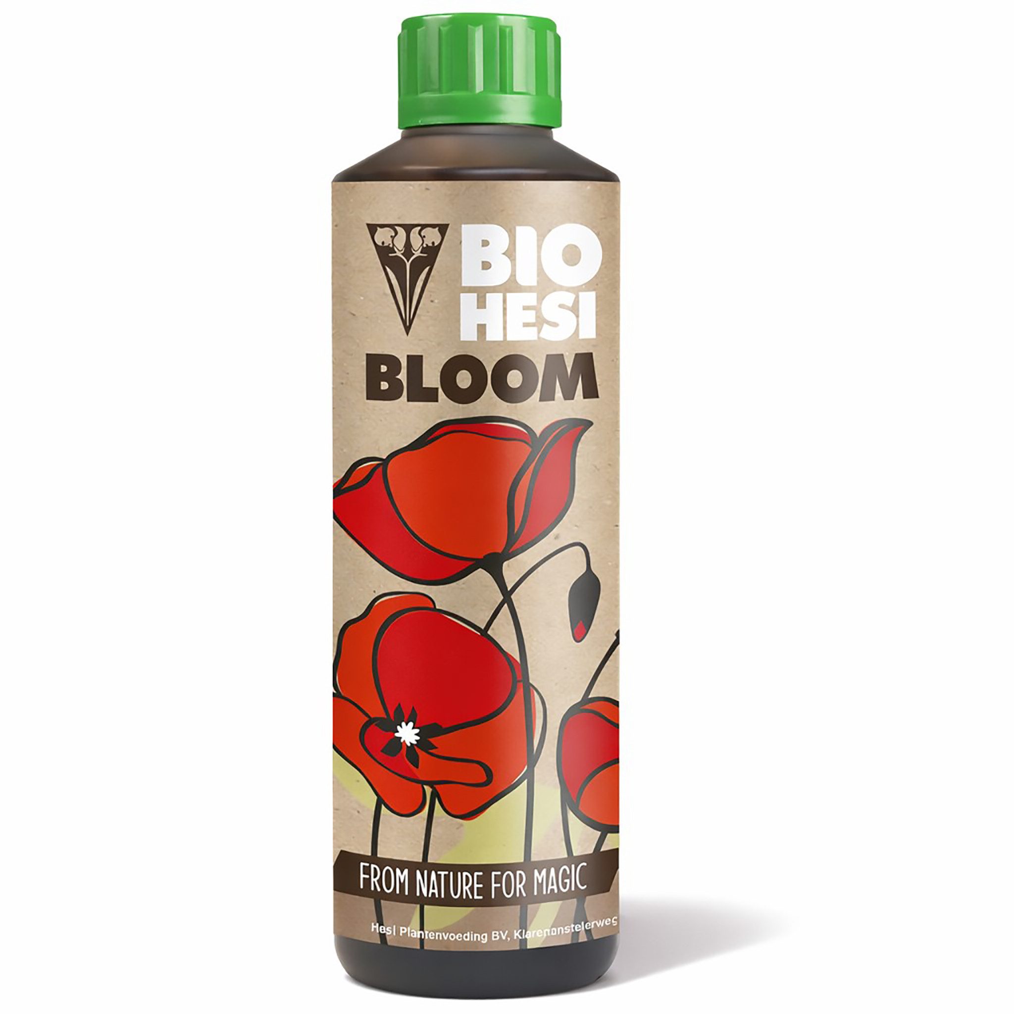HESI Pflanzendünger HESI Bio Bloom Blütephasen Naturdünger Spezialdünger, 0,5 Liter, Organisch, Vegan