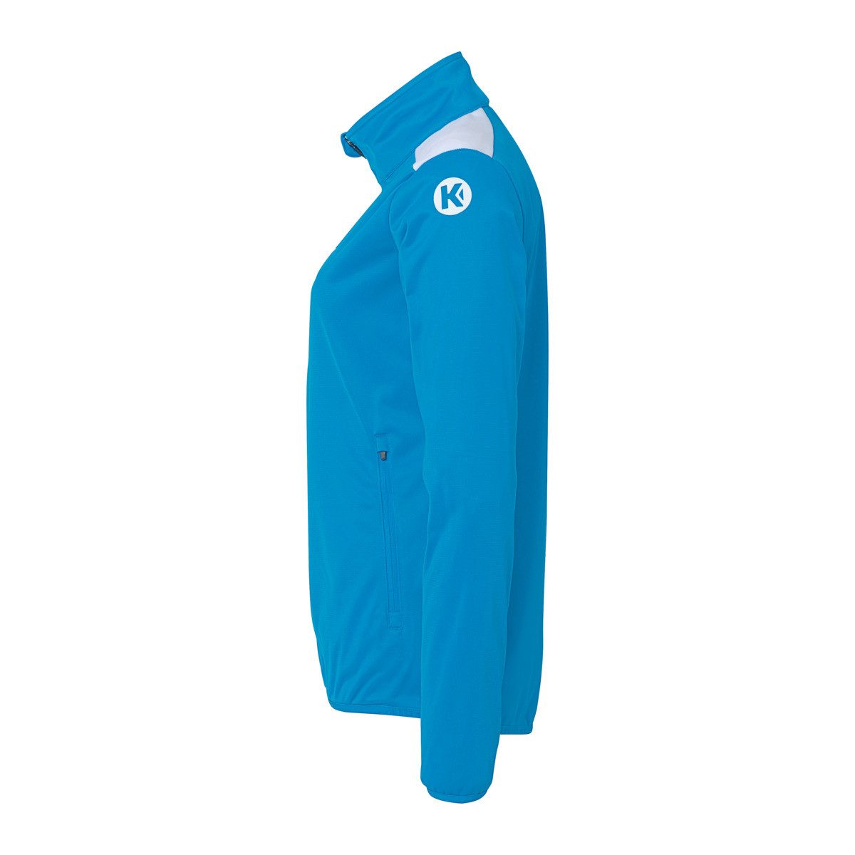 Kempa Trainingsjacke Emotion 27 (Full-Zip, 100% Polyester) kempablau/weiss Damen