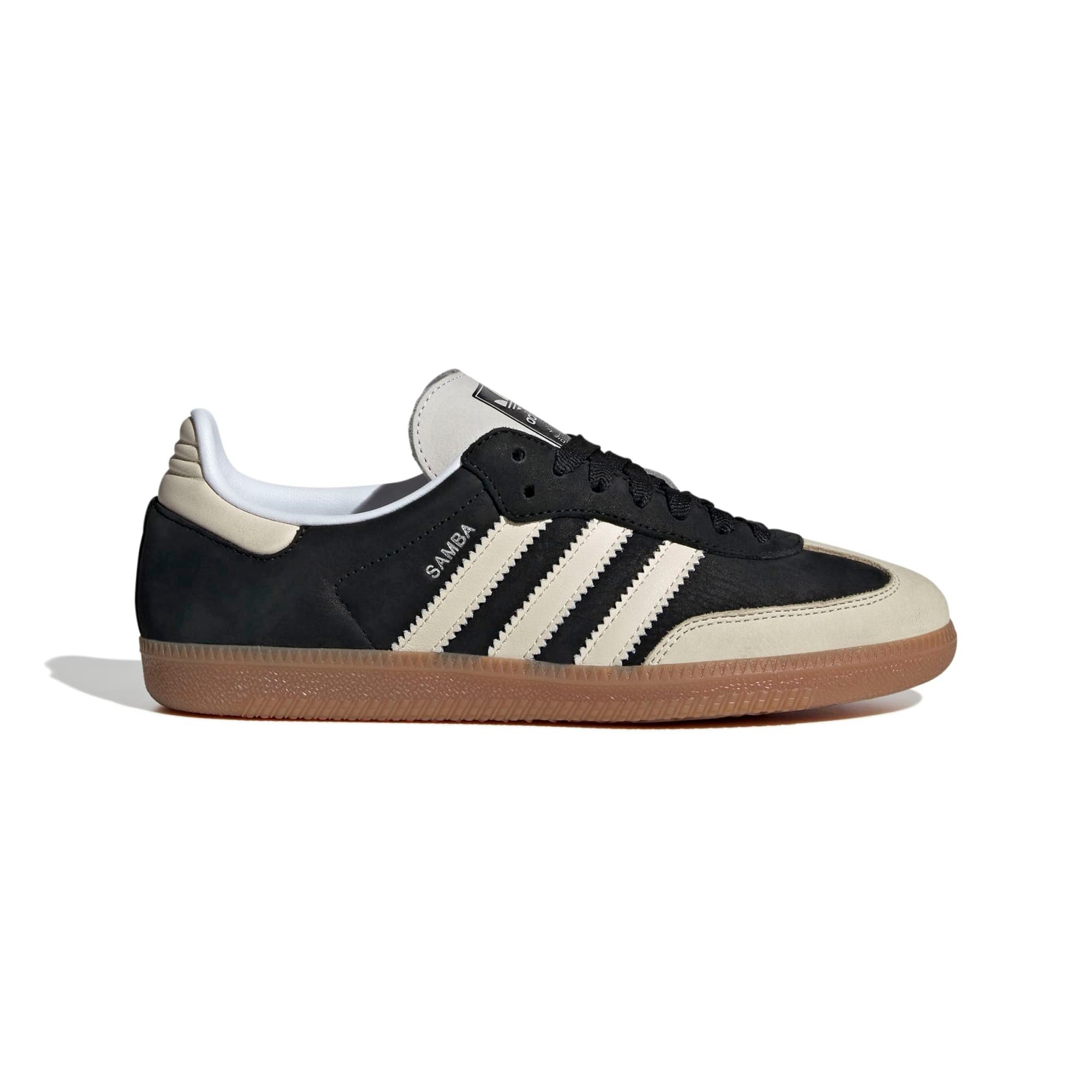 adidas Originals Samba OG W - Core Black / Wonder White / Silver Metallic Кроссовки