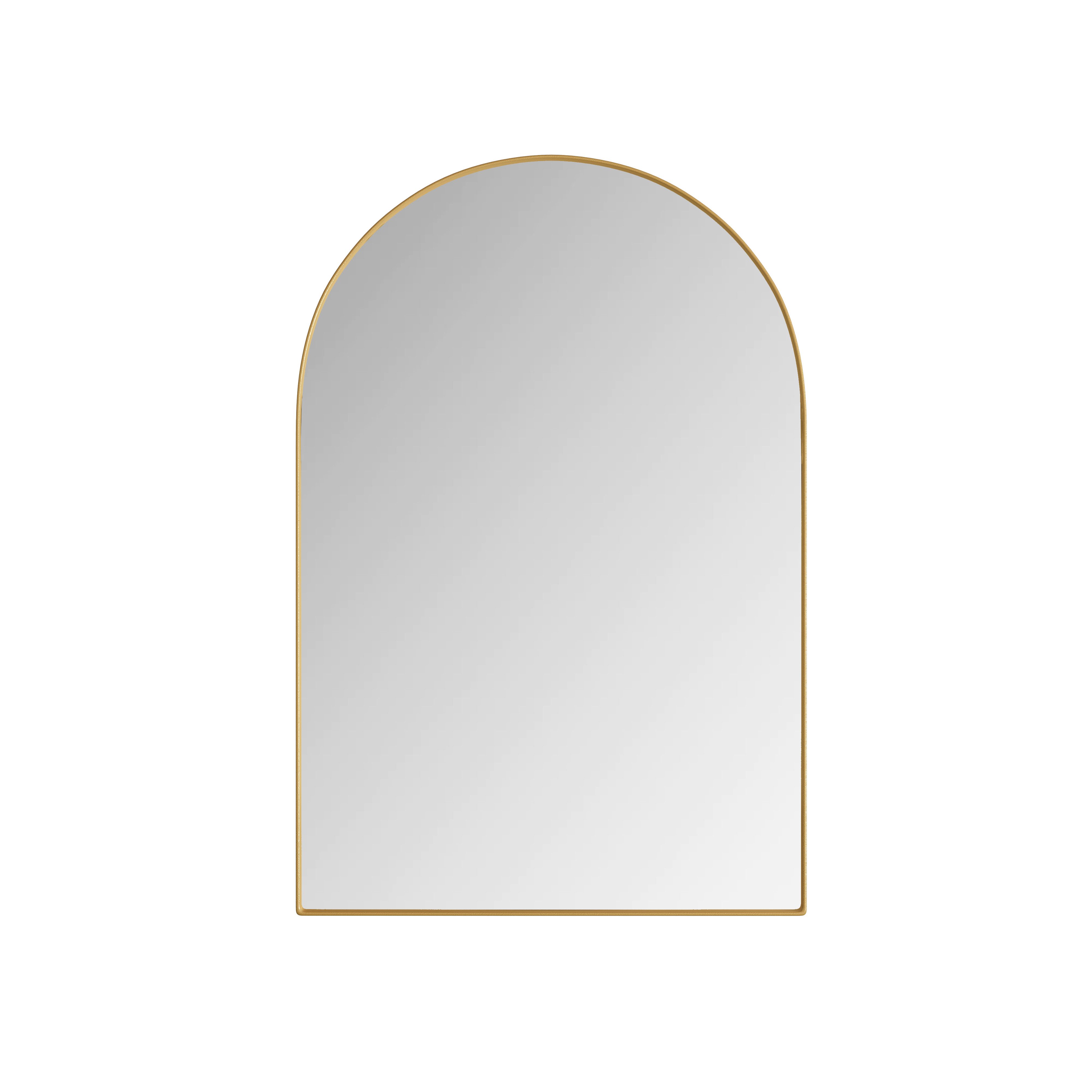 STILVORA Spiegelschrank Wandschrank mit Spiegel&verstellbaren Regalen,gewölbter Badschrank (Bogen-Spiegelschrank mit Metallrahmen & verstellbaren Regalen – Platzsparender Wandmontage- oder Einbauschrank, Langlebig, Nebelfrei und Stylisches Design)