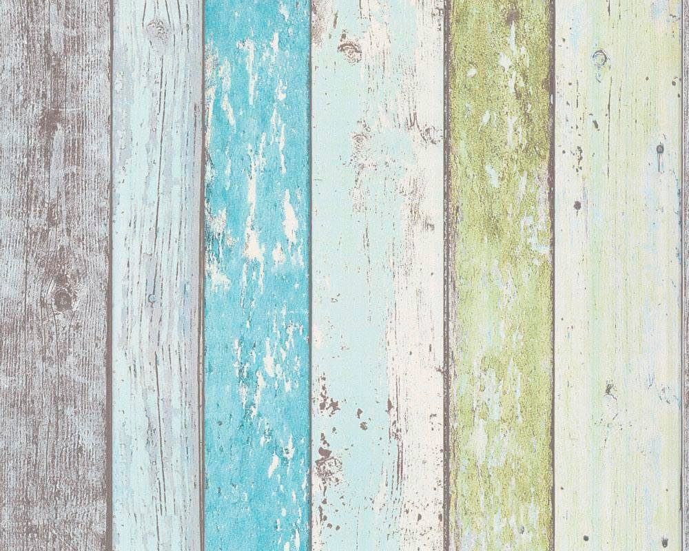 living walls Vliestapete Best of Wood`n Stone 2nd Edition, Holz, Landhaus Tapete Holzoptik