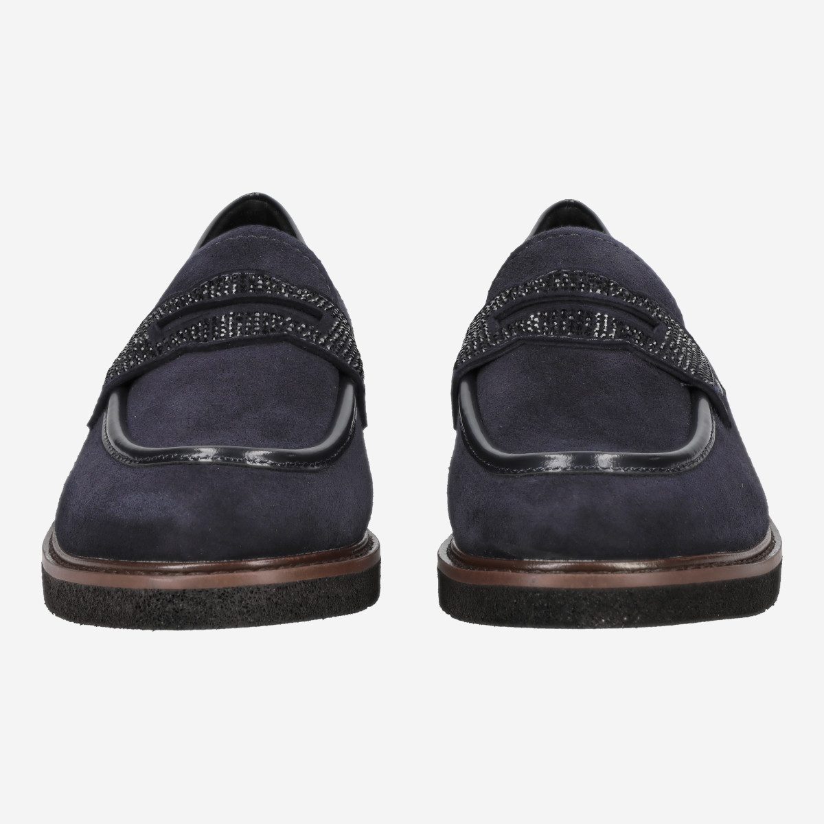 Maripé BRENDA V.2 NERO, Slipper & Mokassin in Blau für Damen Slipper