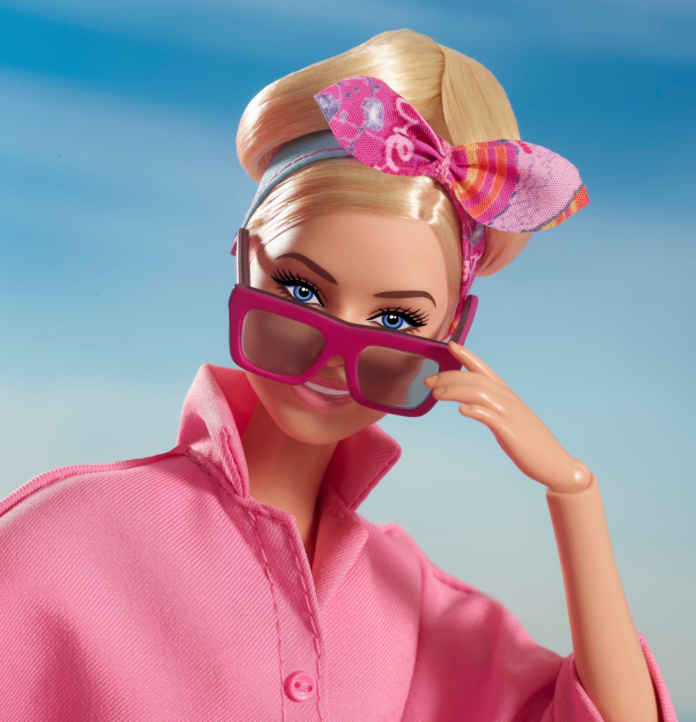 Barbie Jumpsuit Margot im rosa Robbie Signature The Anziehpuppe Movie, Barbie