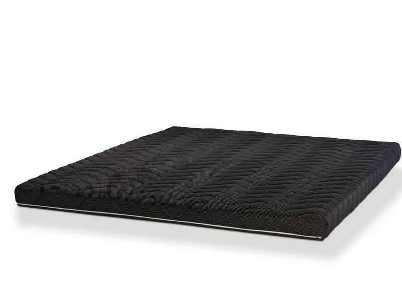 Matratzenauflage »Black Label Matratzentopper aus Latex Höhe 8 cm H2 RG 65 (bis 95 kg) Bett-Topper-Auflage für Boxspringbett« Letti Moderni, Made in EU, 100% Latex, H2