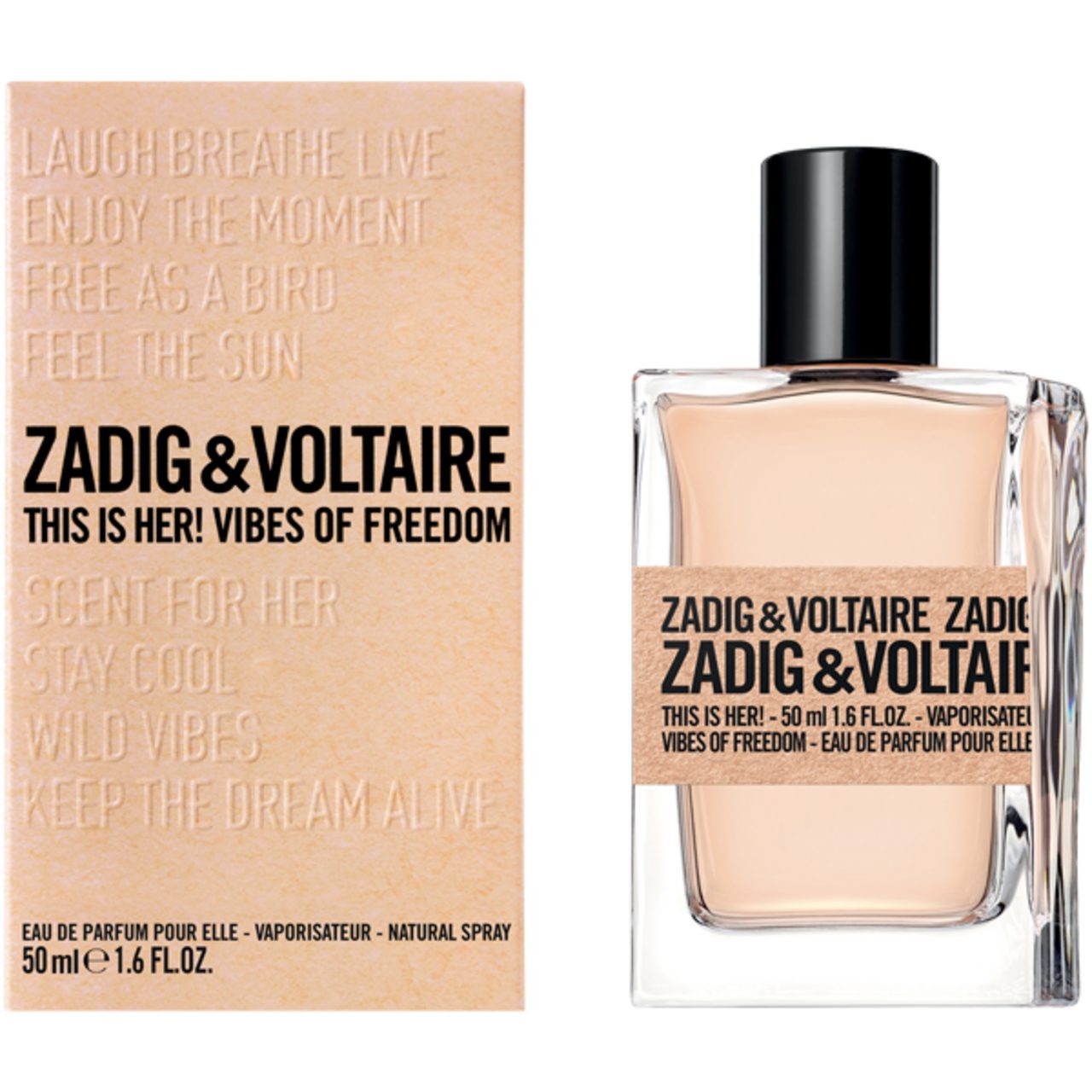 ZADIG & VOLTAIRE Eau de Parfum This is Her, Glasflakon, Parfüm EDP, Damenduft