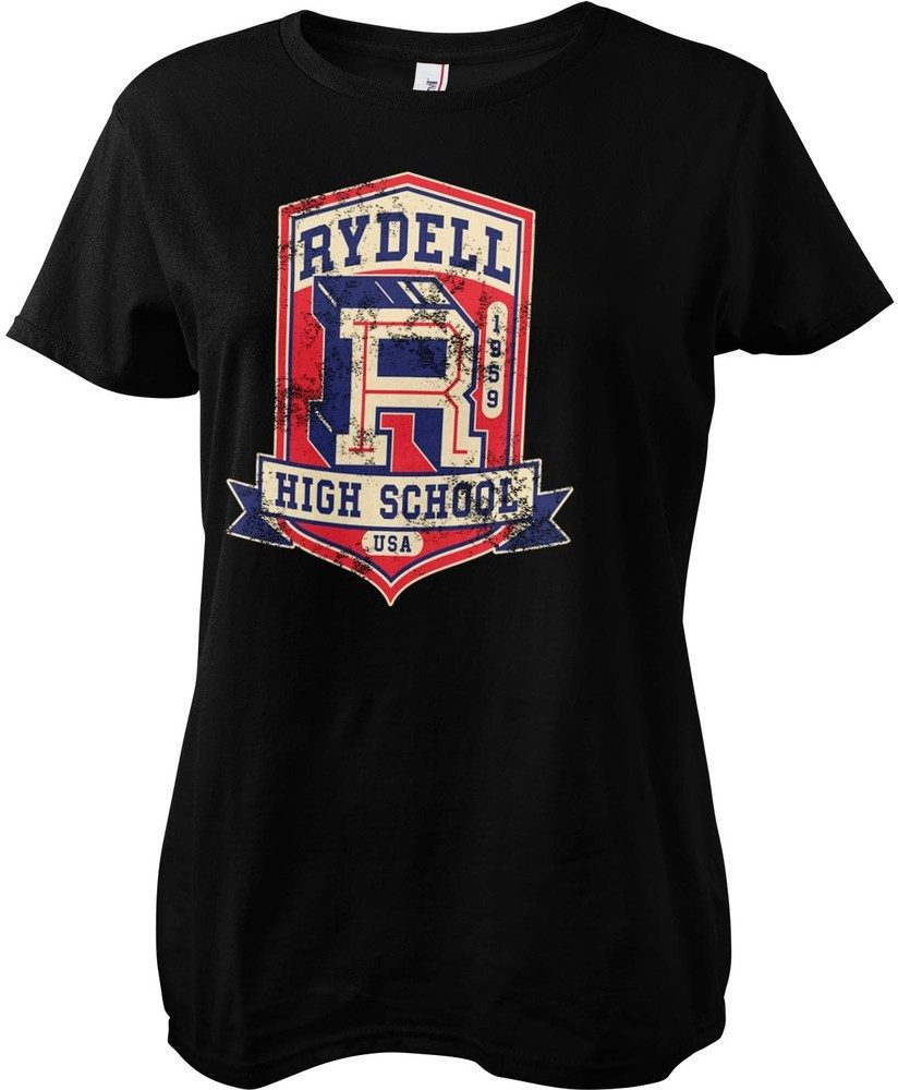 Grease T-Shirt Rydell High School Girly Tee