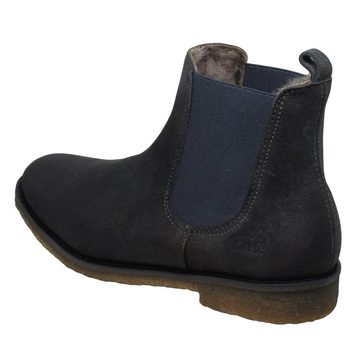 Clic Clic 9514 Chelsea Stiefeletten Boots Leder Lammfell Schnürstiefelette