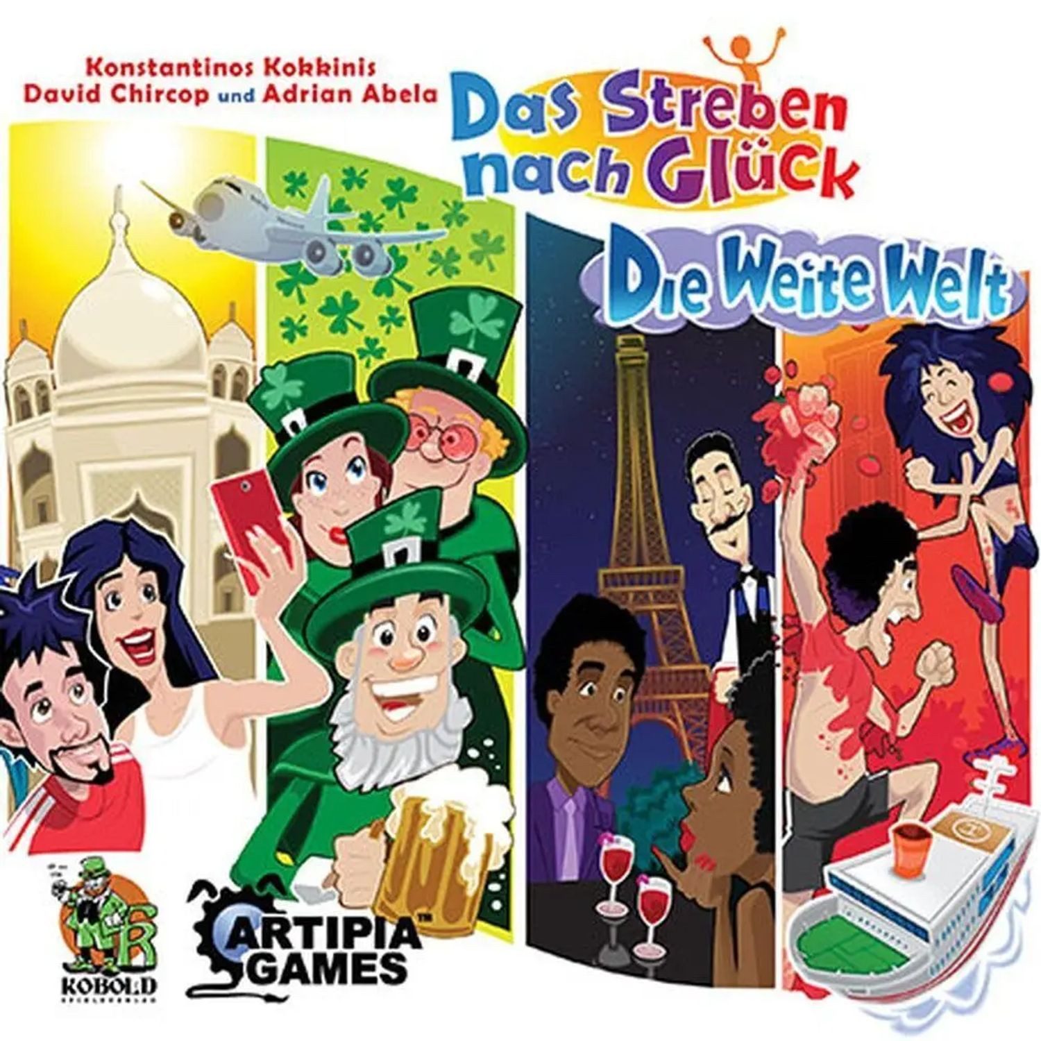 Spiel Das Streben nach Glück, Die weite Welt - Erweiterung