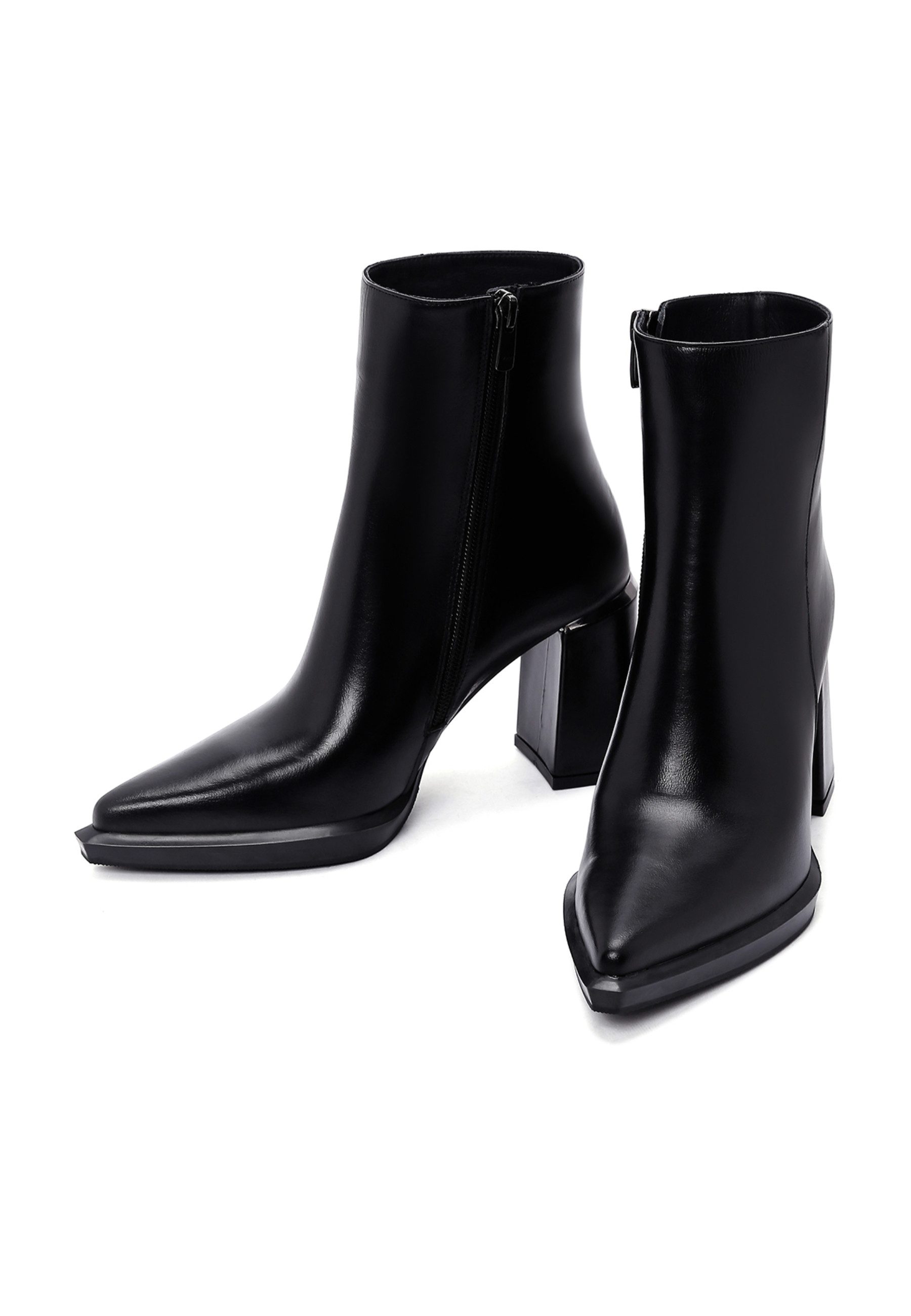 Derimod Absatz-Stiefeletten aus Leder Ankleboots