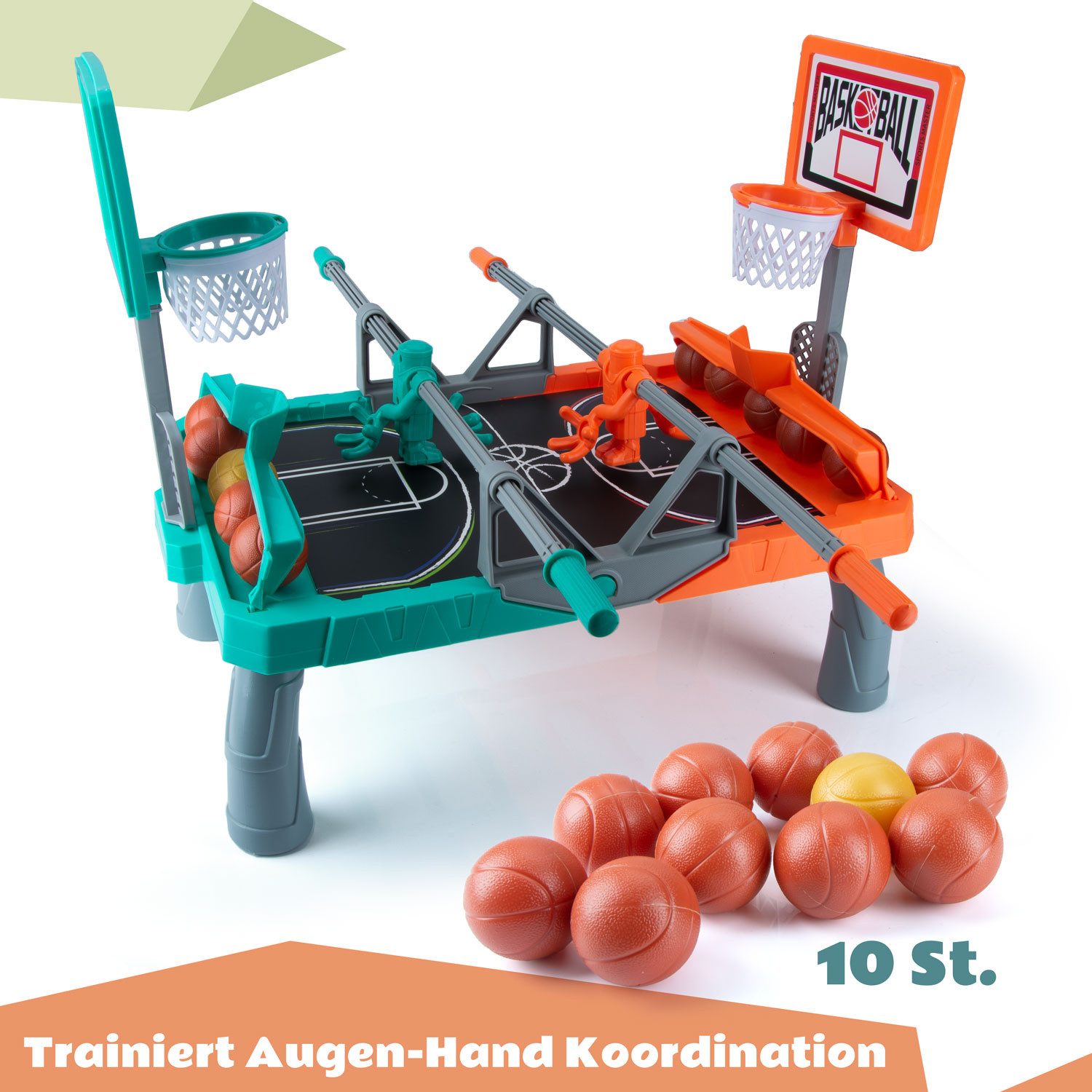 all Kids United Spieltisch Shoot Basketball Tischspiel, (Kicker-Wurfspiel), günstig online kaufen