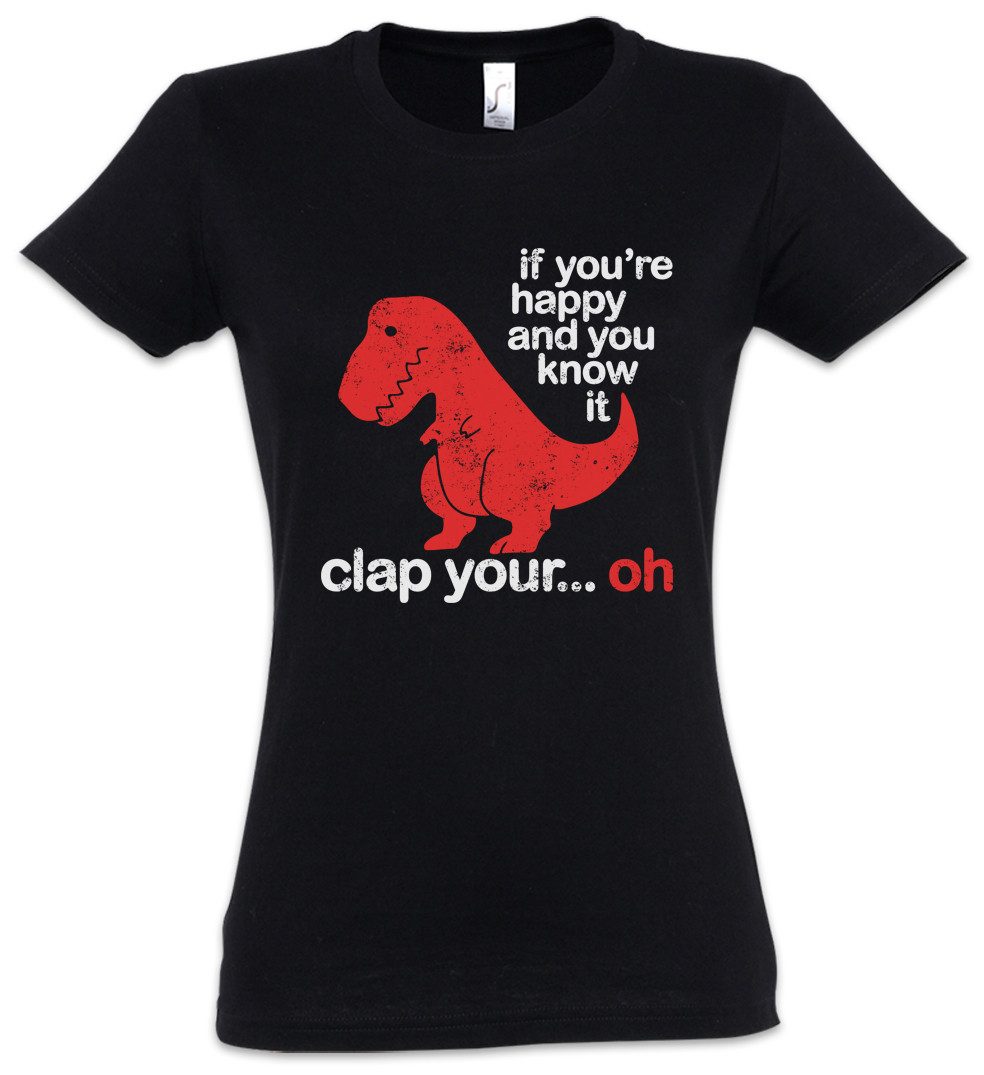 Urban Backwoods Print-Shirt Rex Clap Damen günstig online kaufen