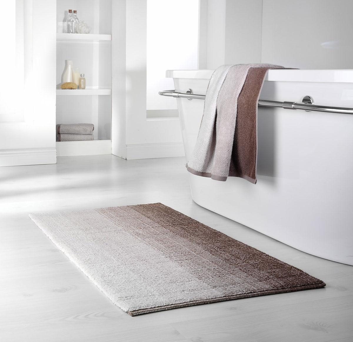 Dyckhoff Badematte Colori 09285, Höhe 14 mm, fußbodenheizungsgeeignet, Bio-Baumwolle, rechteckig