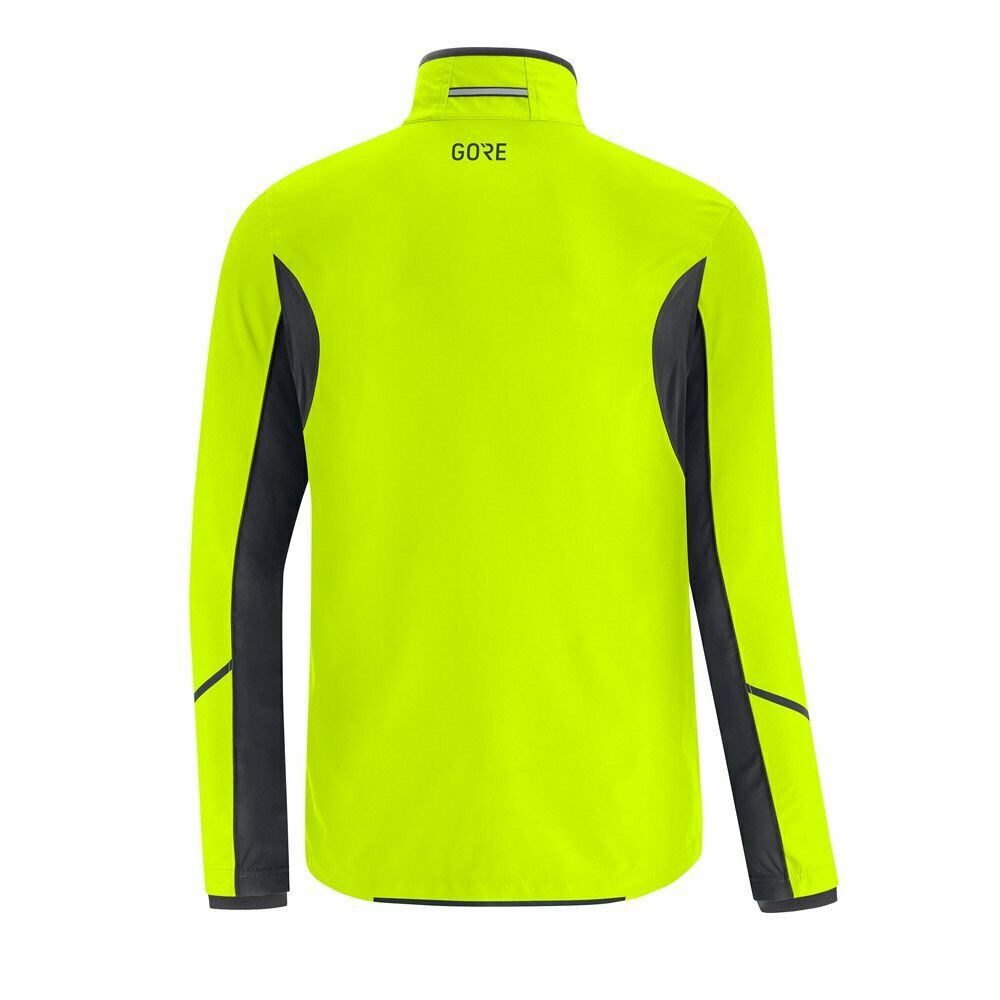 GORE® Wear Laufjacke Gore Wear R3 GTX Partial Jacket Neon Yellow Black