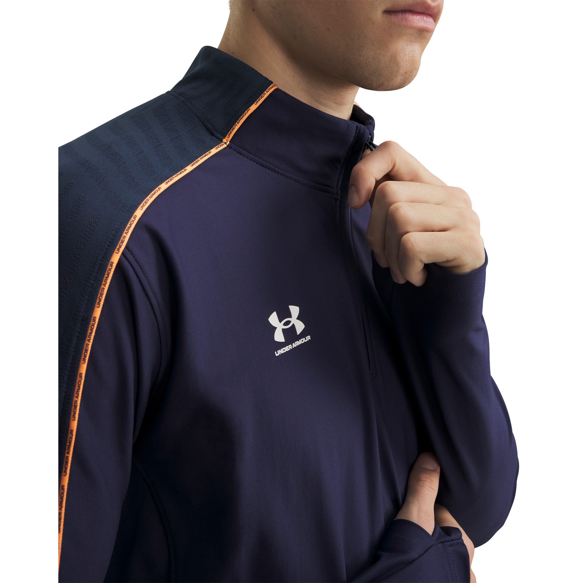 Under Armour® Langarmshirt Under Armour Herren Langarmshirt Challenger Pro Midlayer 6008988