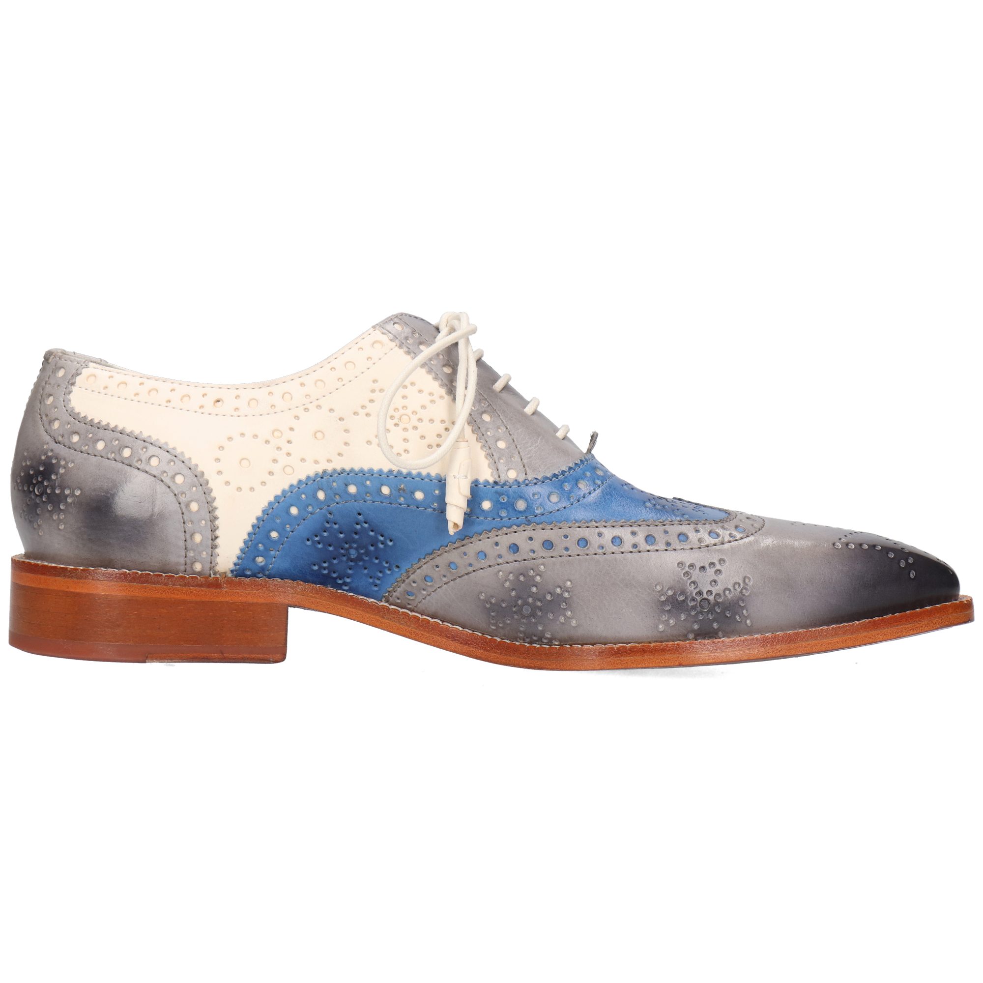 Melvin & Hamilton Jeff 28 Leder-Oxford Schuhe für Herren Schnürschuh Flache günstig online kaufen