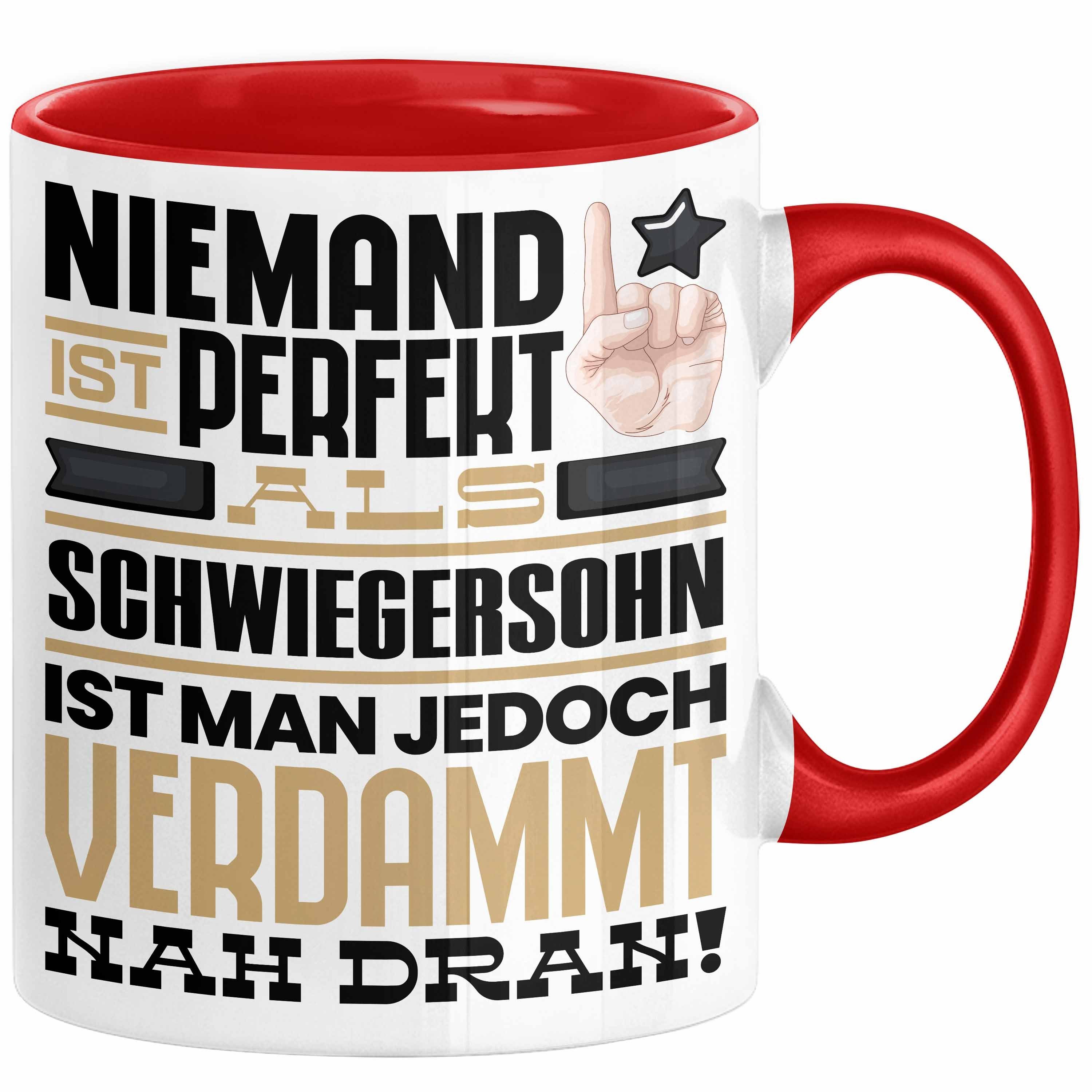Lustiges Bierglas Für Schwiegersohn – Mit Spruch, 425 Ml, Aus Lebensmittelechtem Glas (transparent)