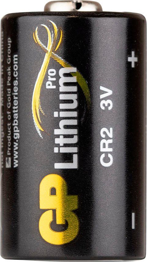 1 Batteries St) (1 GP Pro Batterie, CR2 Stck Lithium